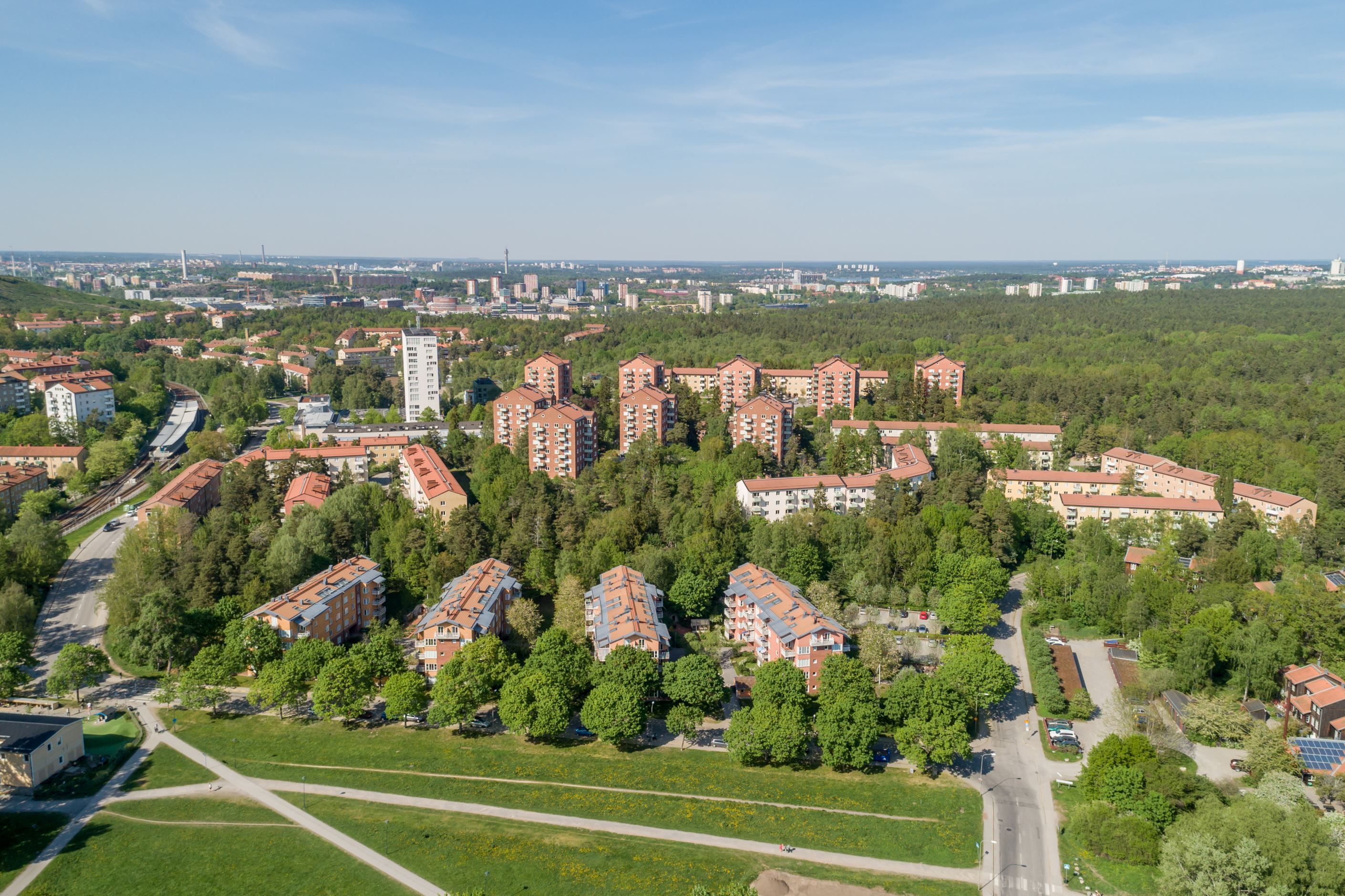 Björkhagen, utsiktsvy