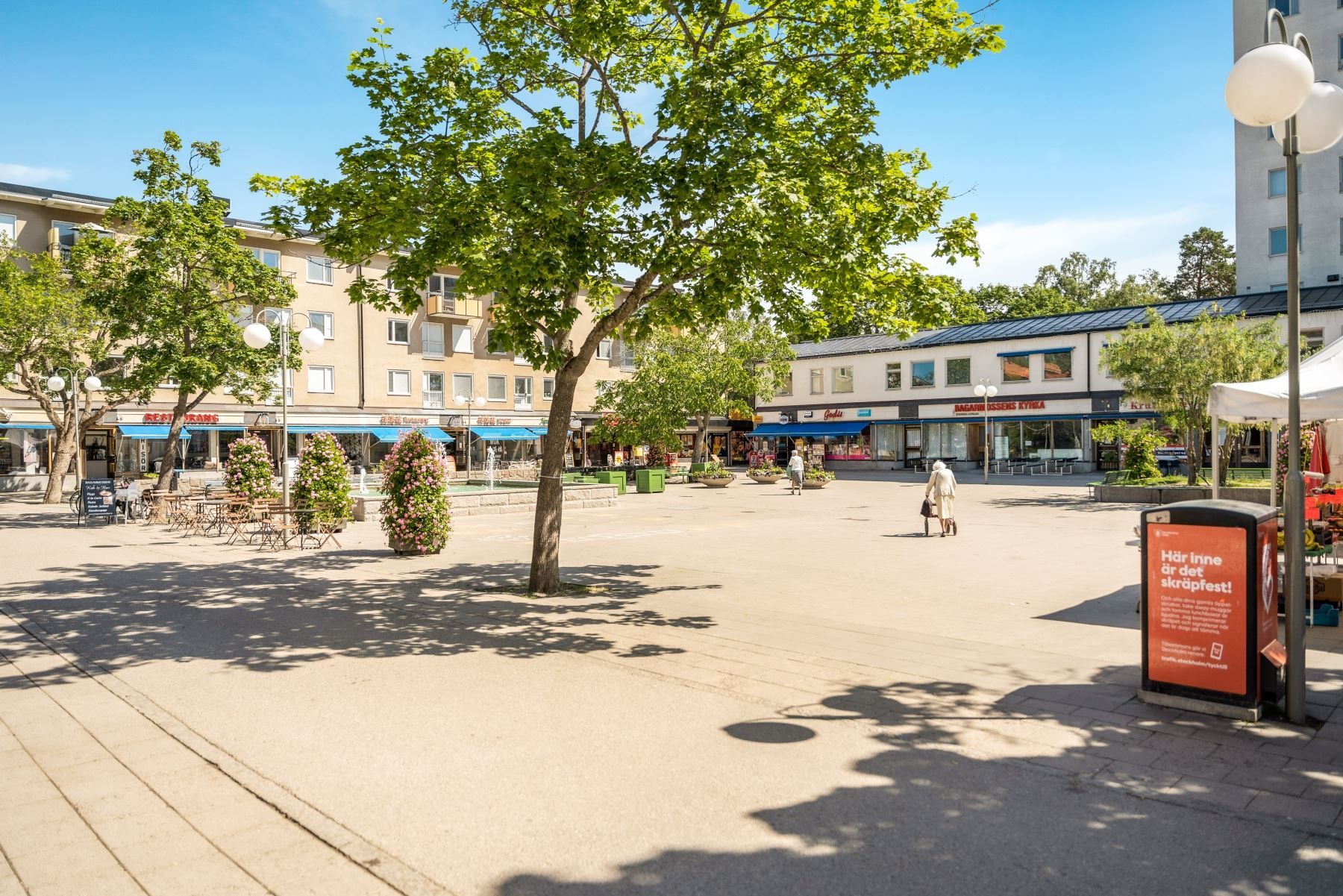 Bagarmossen Centrum - Lilla Torget