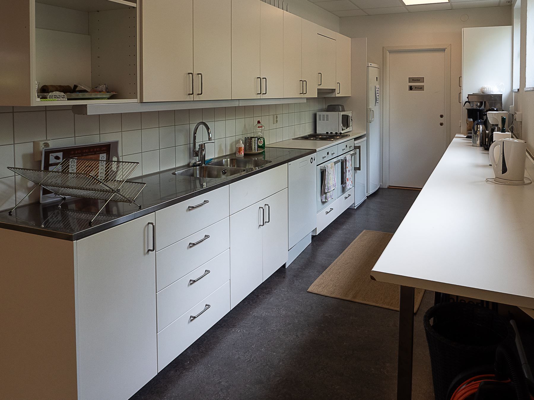 Kök i föreningslokalen