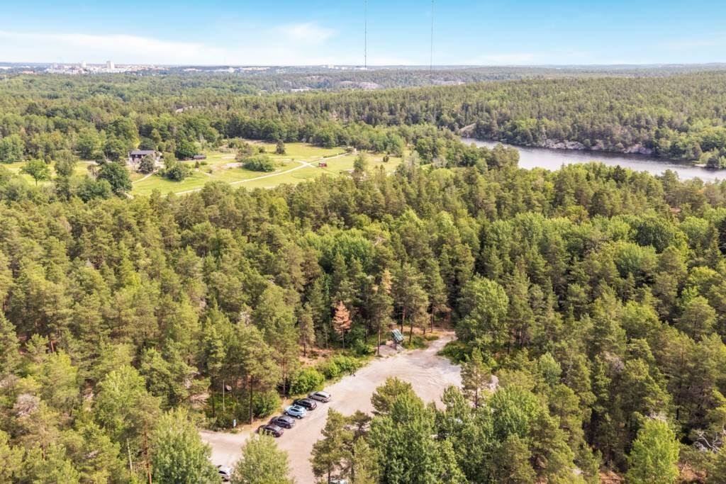 Lågupplöst Söderbysjön och Nackareservatet