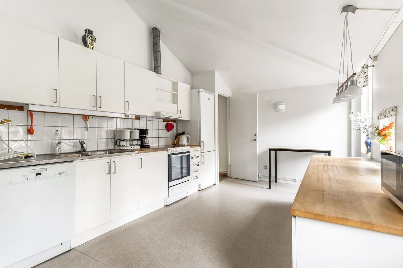 Köket intill föreningslokalen