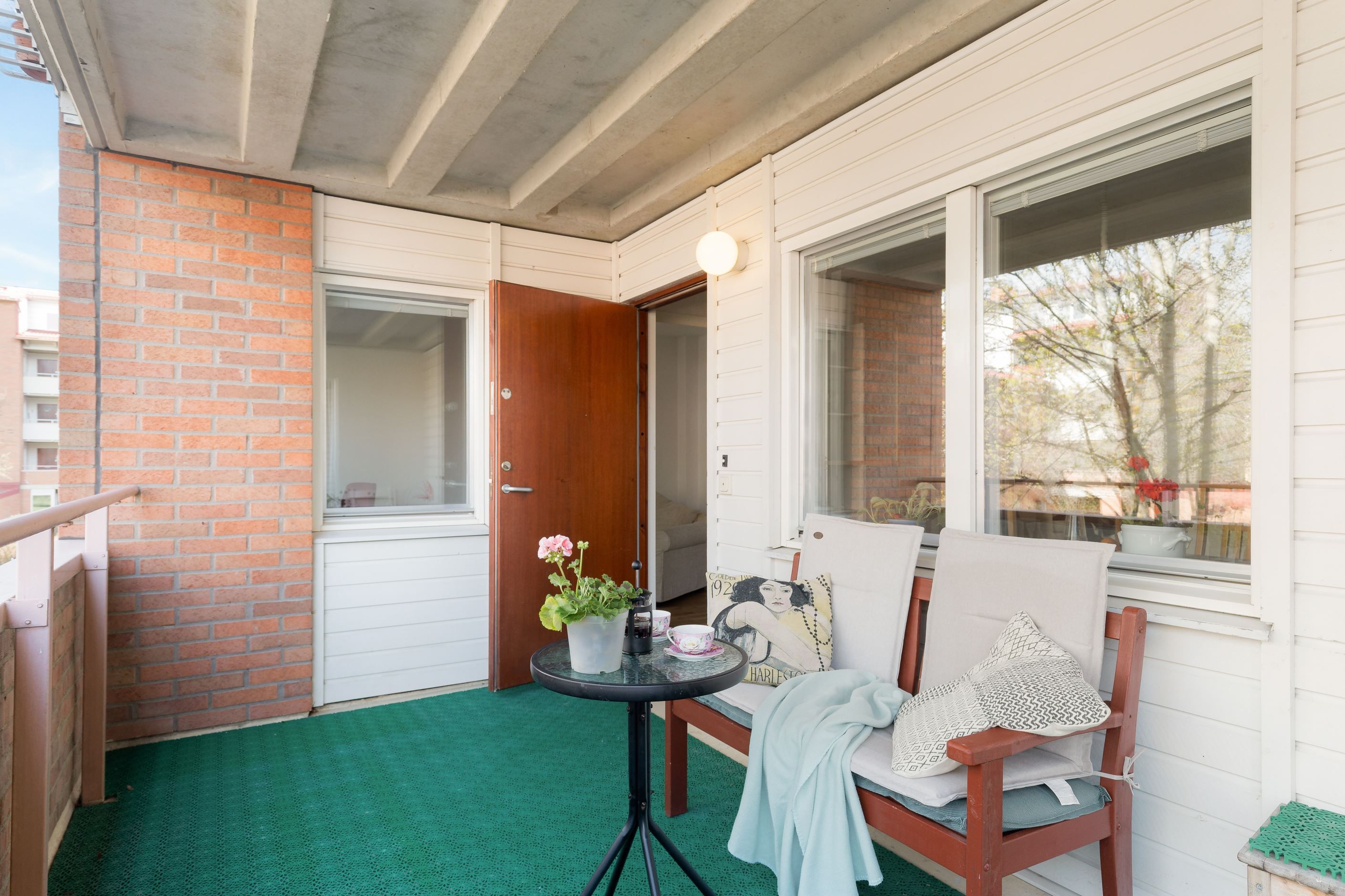 Privat loftgång