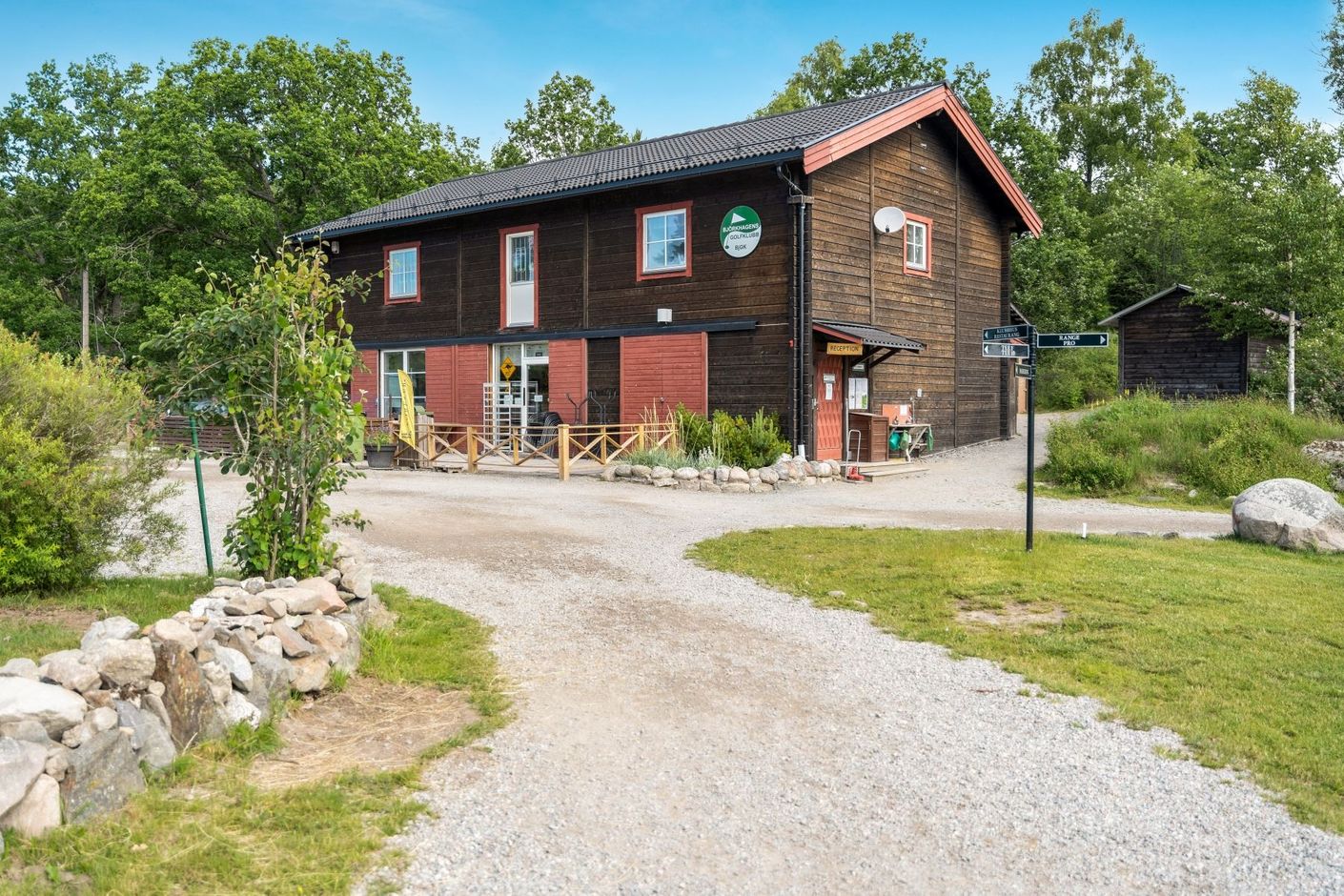 Restaurang Björken i Nackareservatet