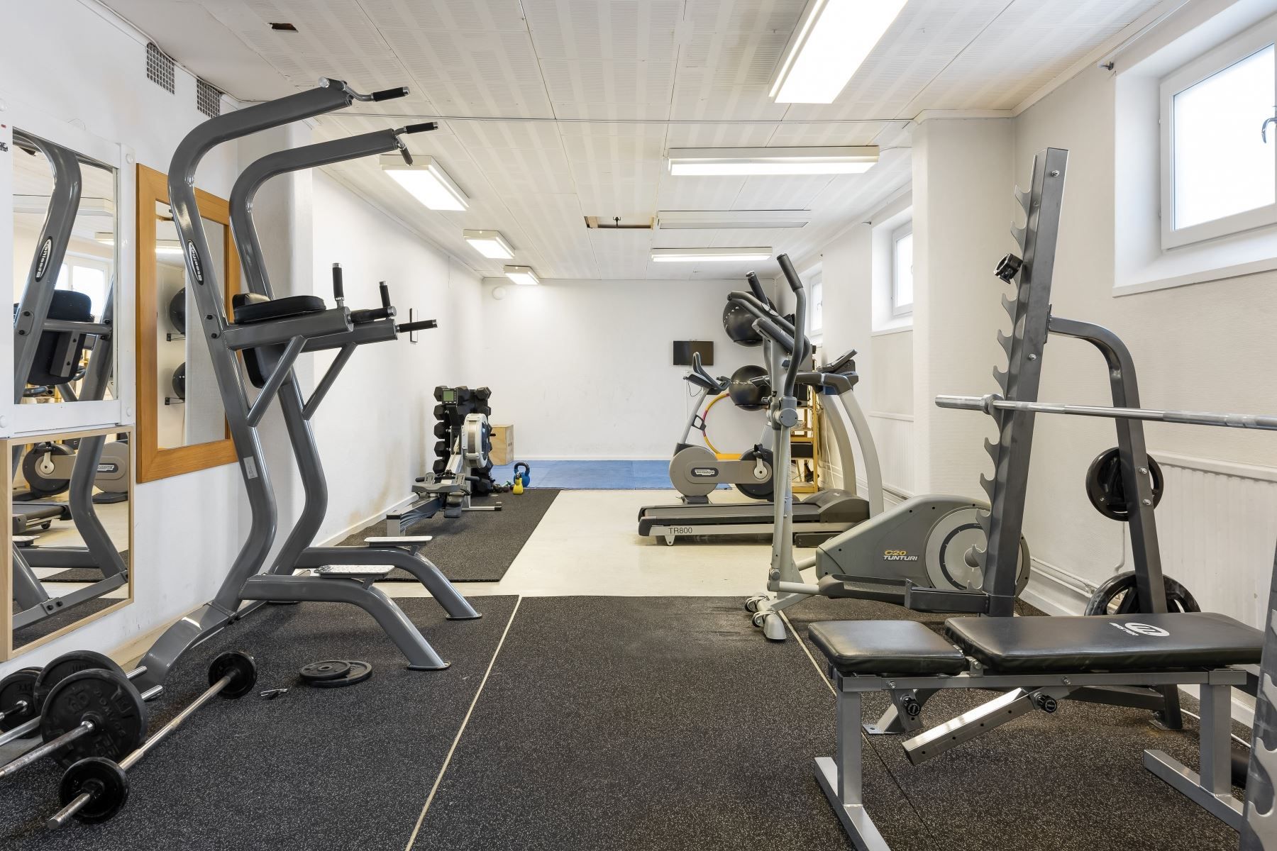 Föreningens gym på Stångåvägen