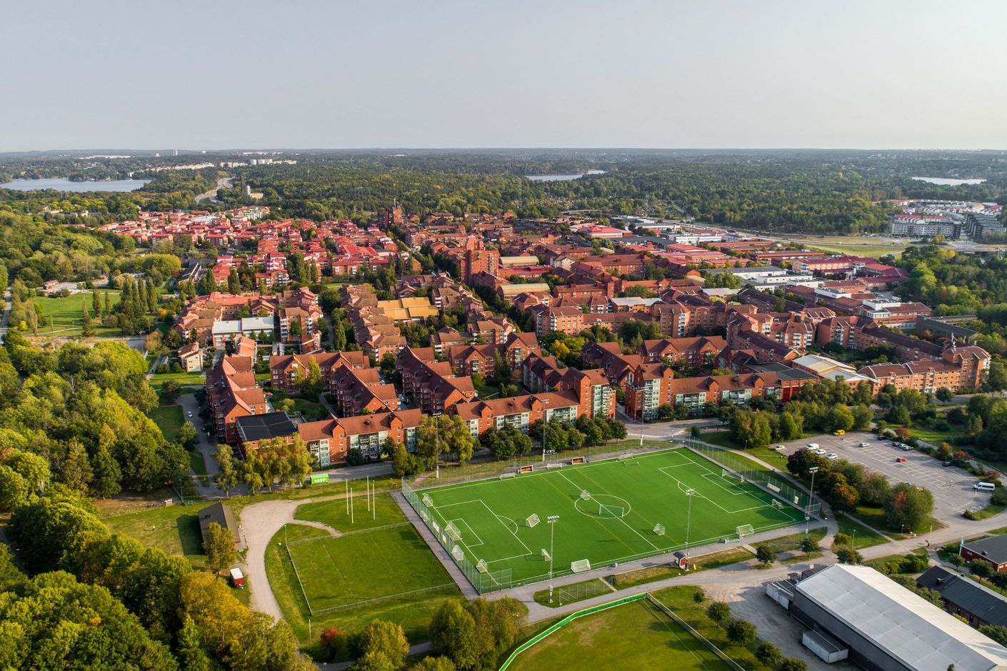 Vy över Skarpnäck