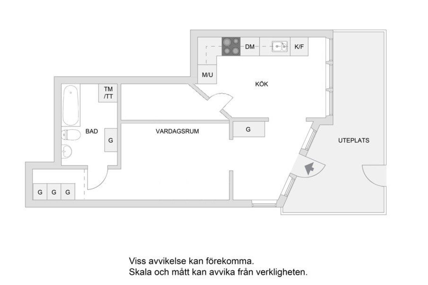 Alternativ planlösning