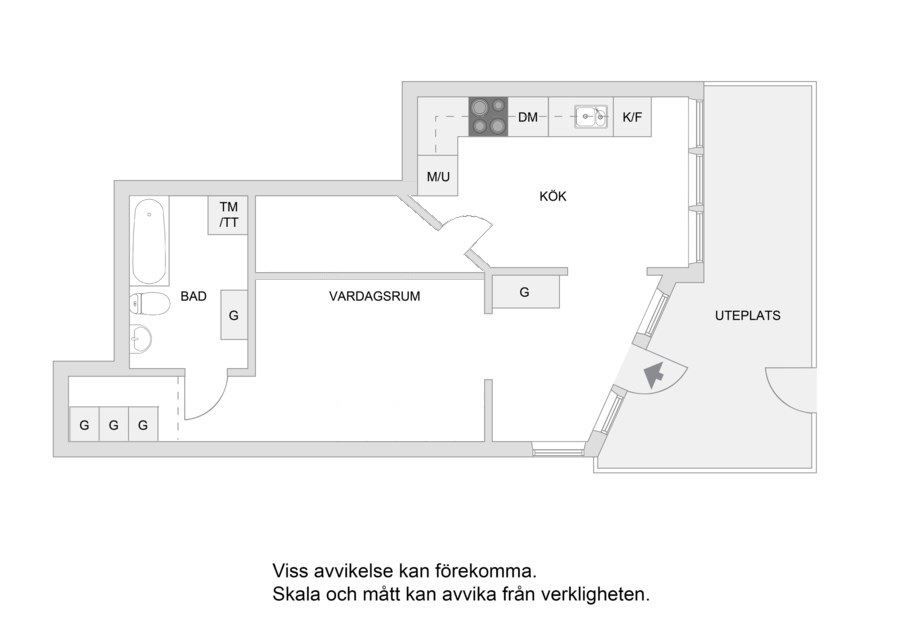 Alternativ planlösning