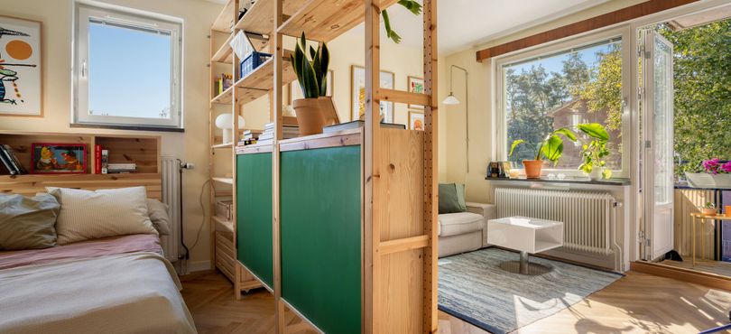 Lägenhet, 1 rum, 37 m² i Bagarmossen