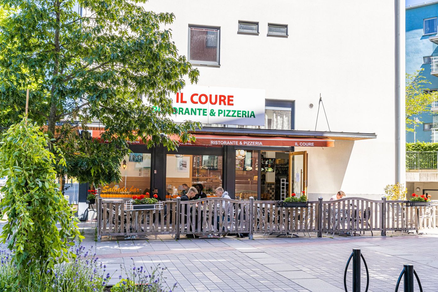 Restaurang vid Blåsut T-bana