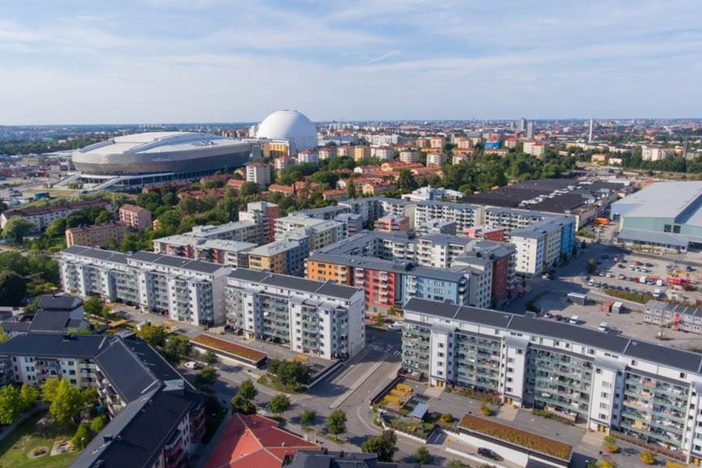 Vy över närområdet