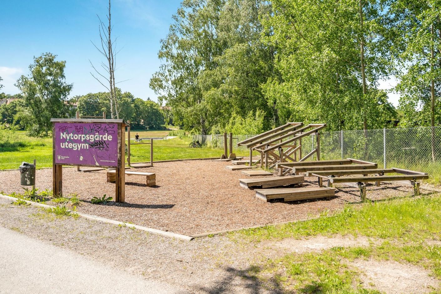 Utegymmet på Nytorps Gärde
