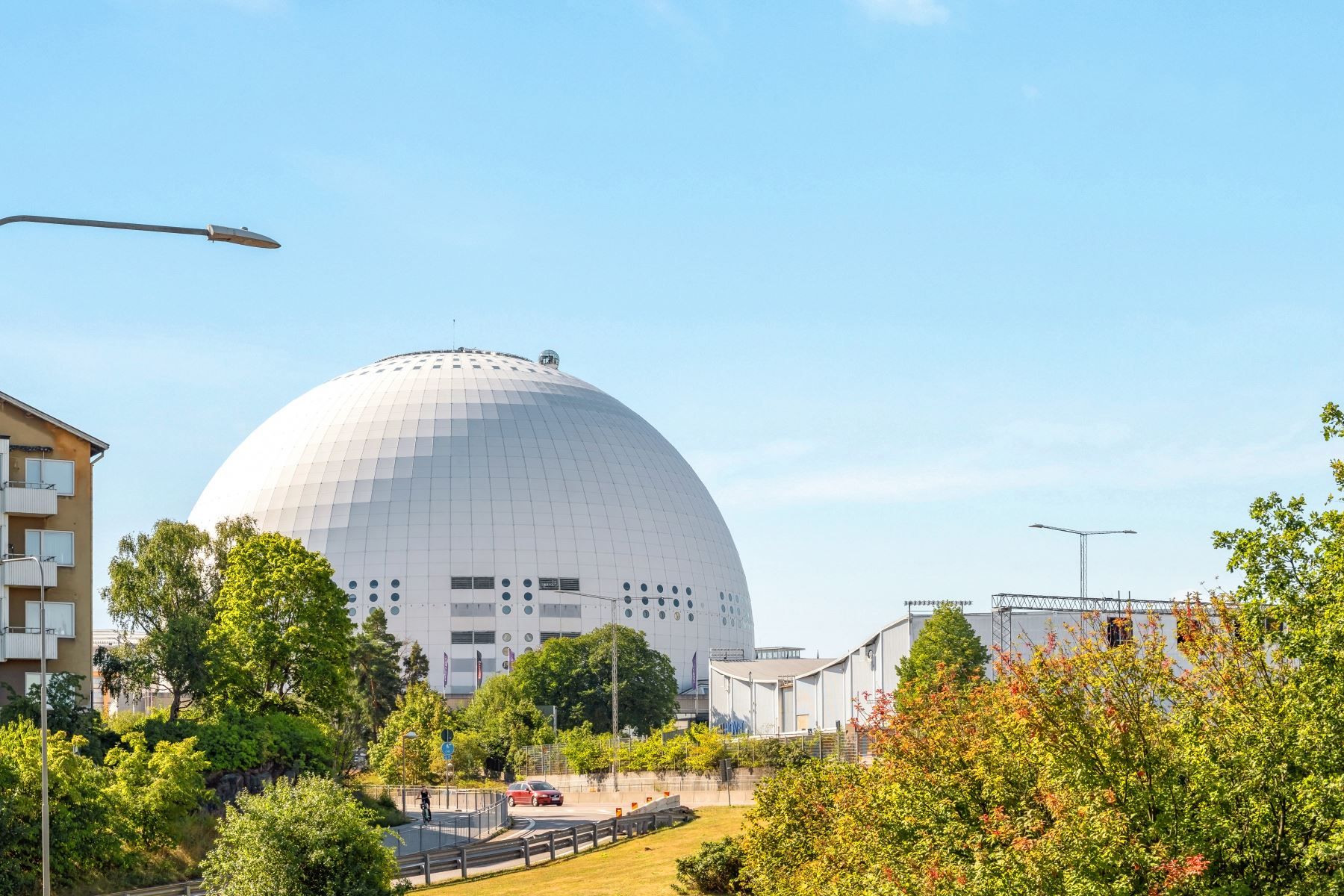 Globen sett från Skärmarbrink