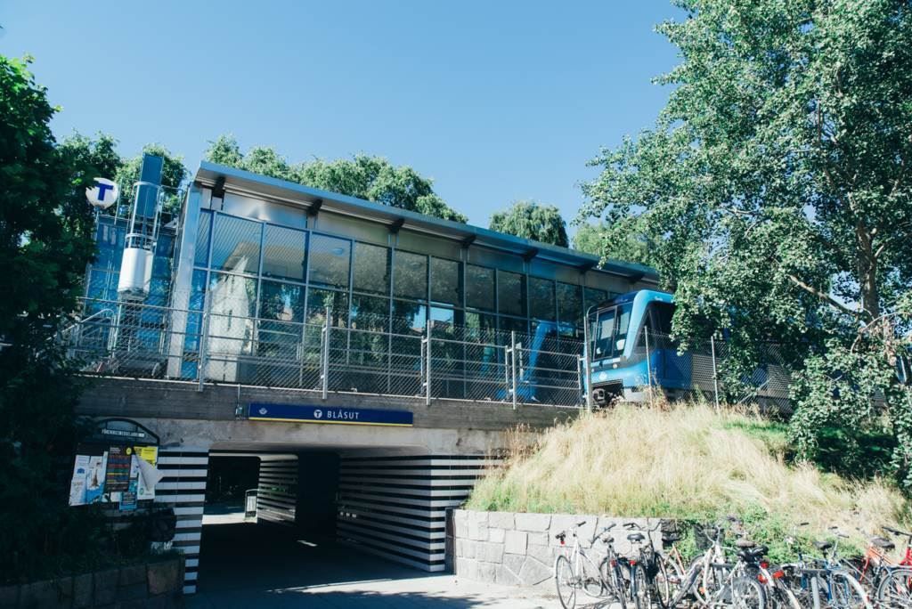 Blåsuts T-bana