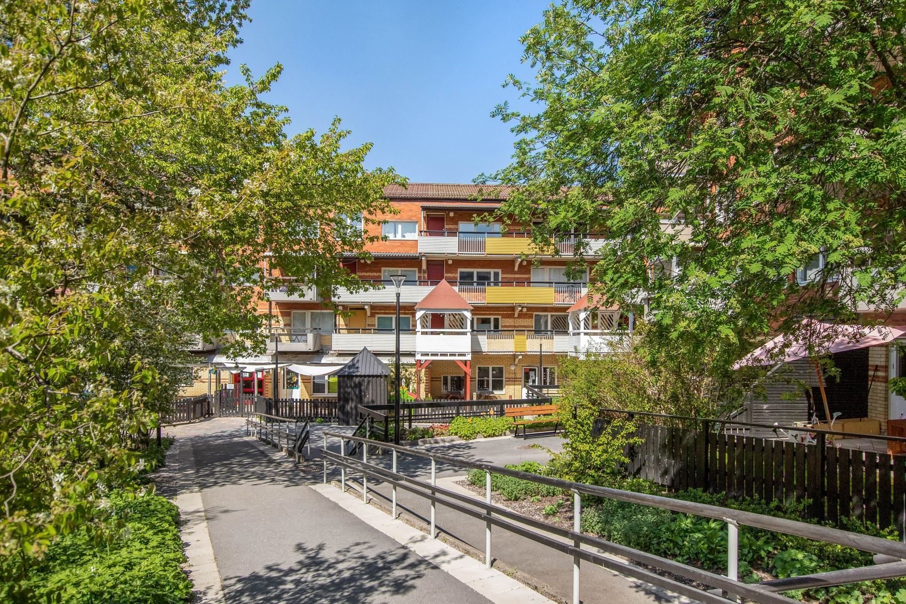 Föreningens innergård