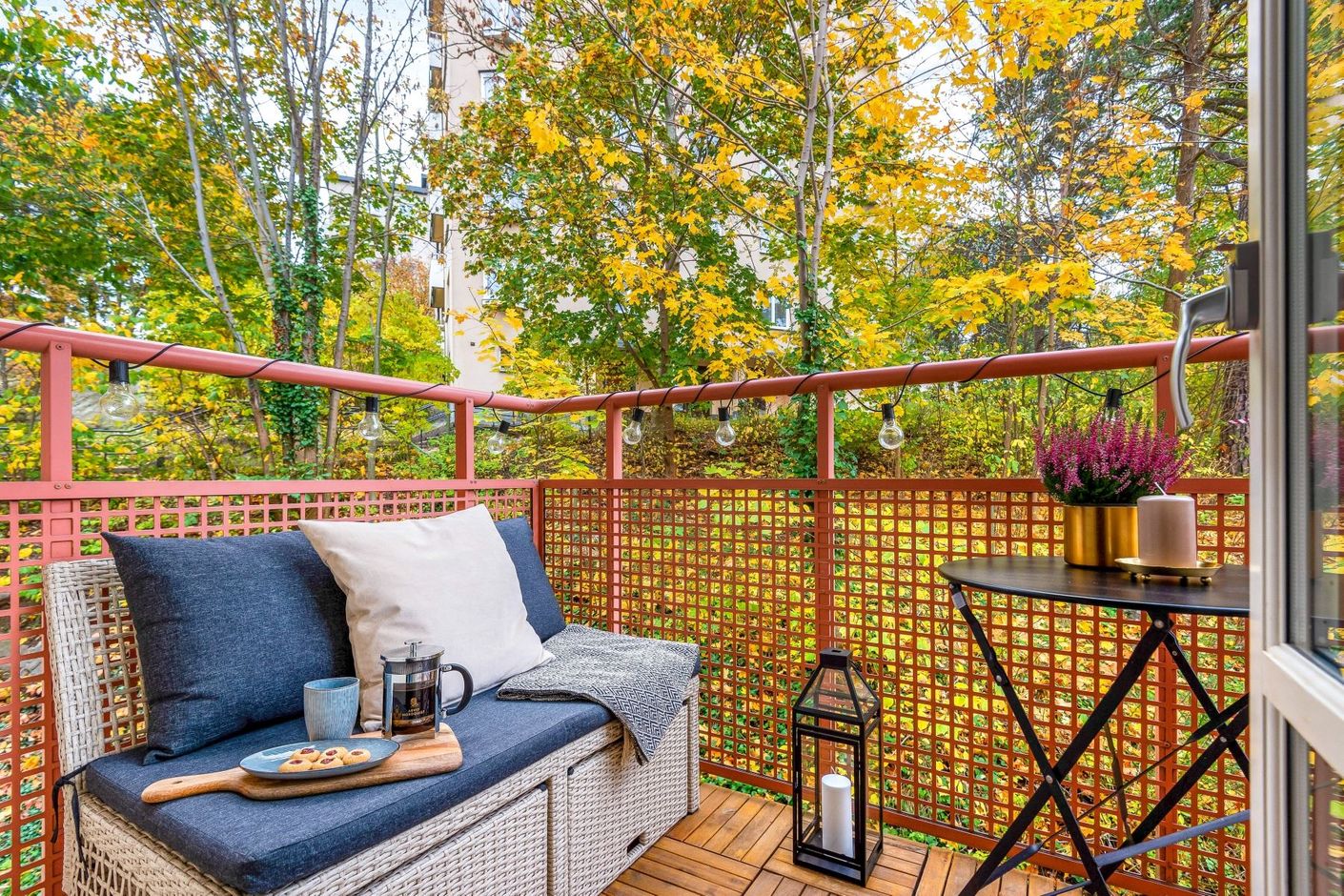 Balkongbild tagen hösten 2021