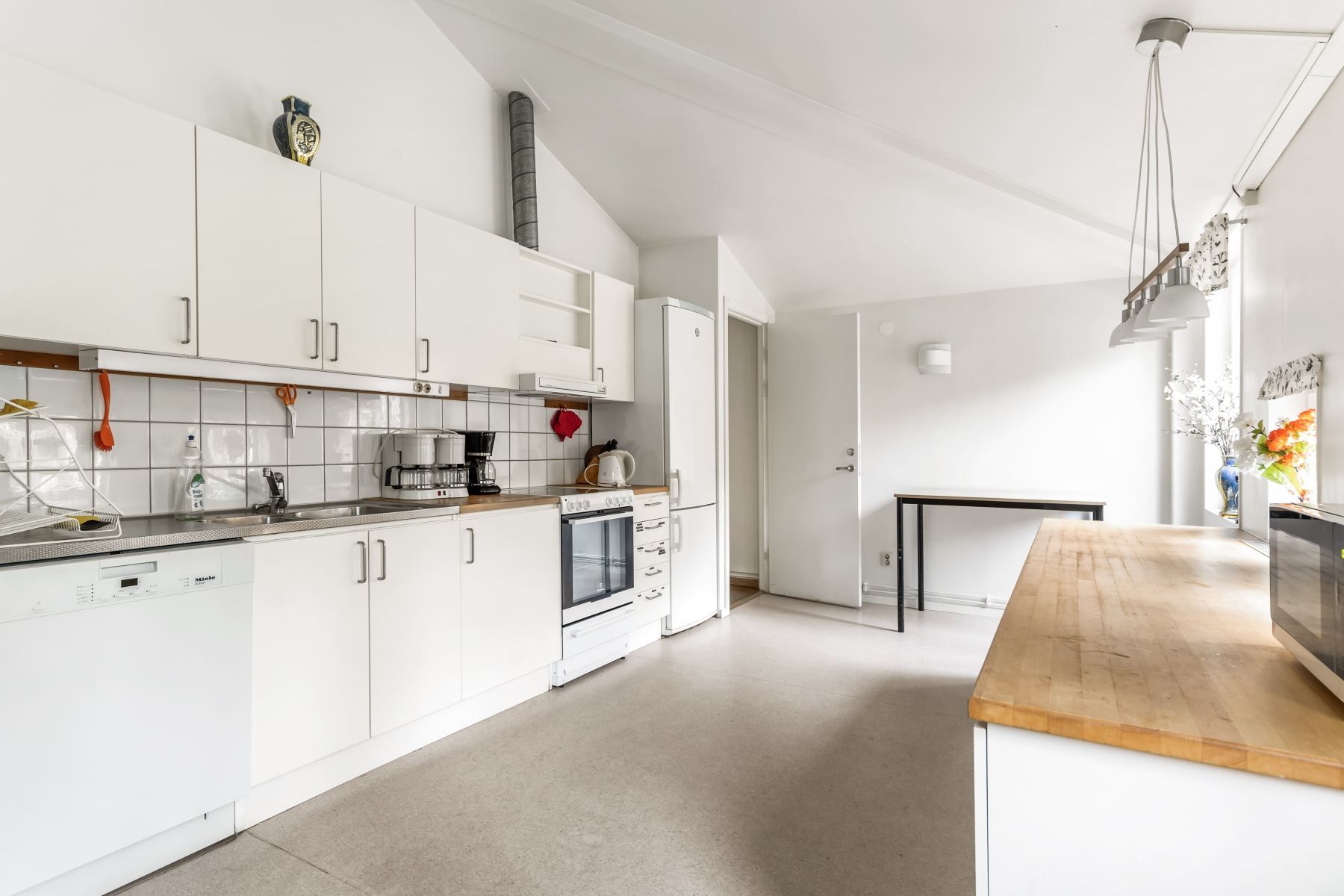 Köket intill föreningslokalen