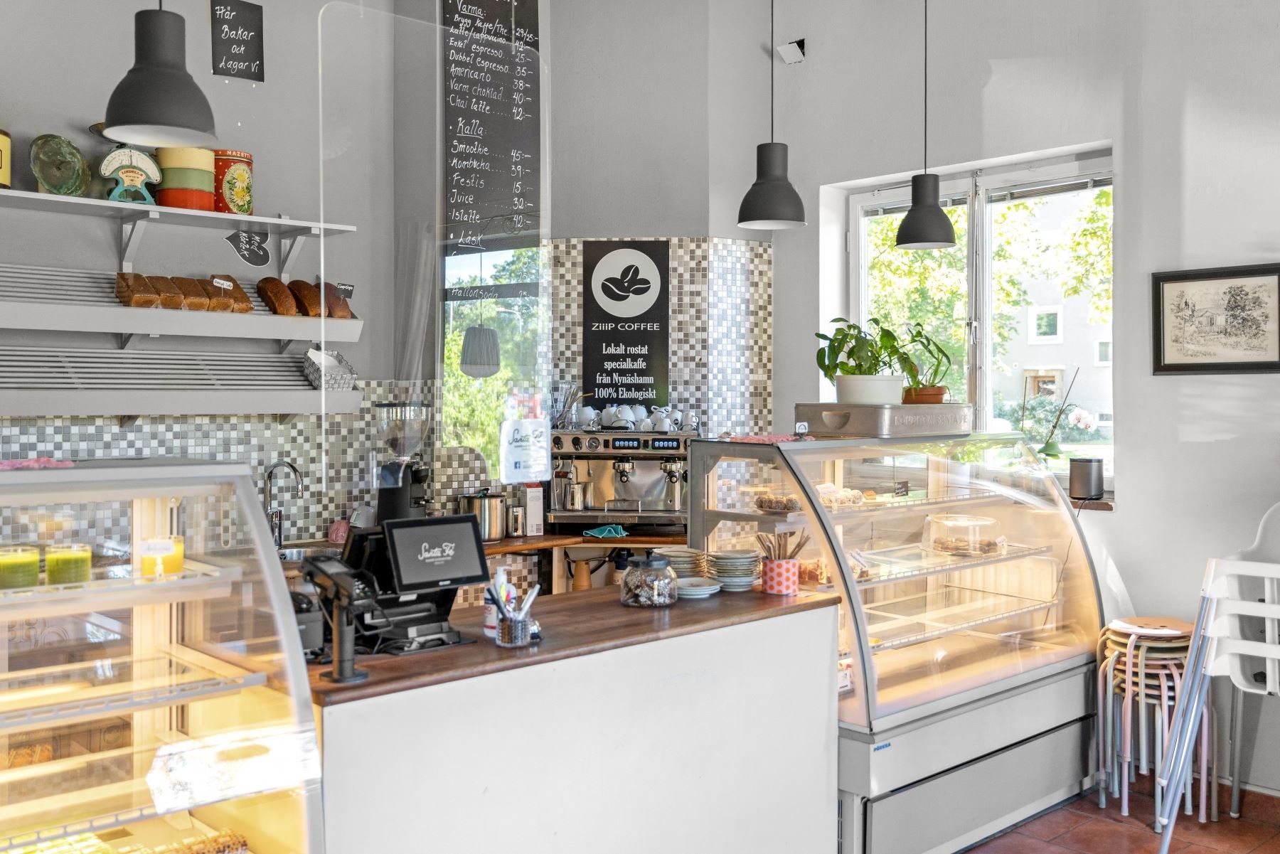 Café Sante Fé på Fyrskeppsvägen - Söderarmsvägen