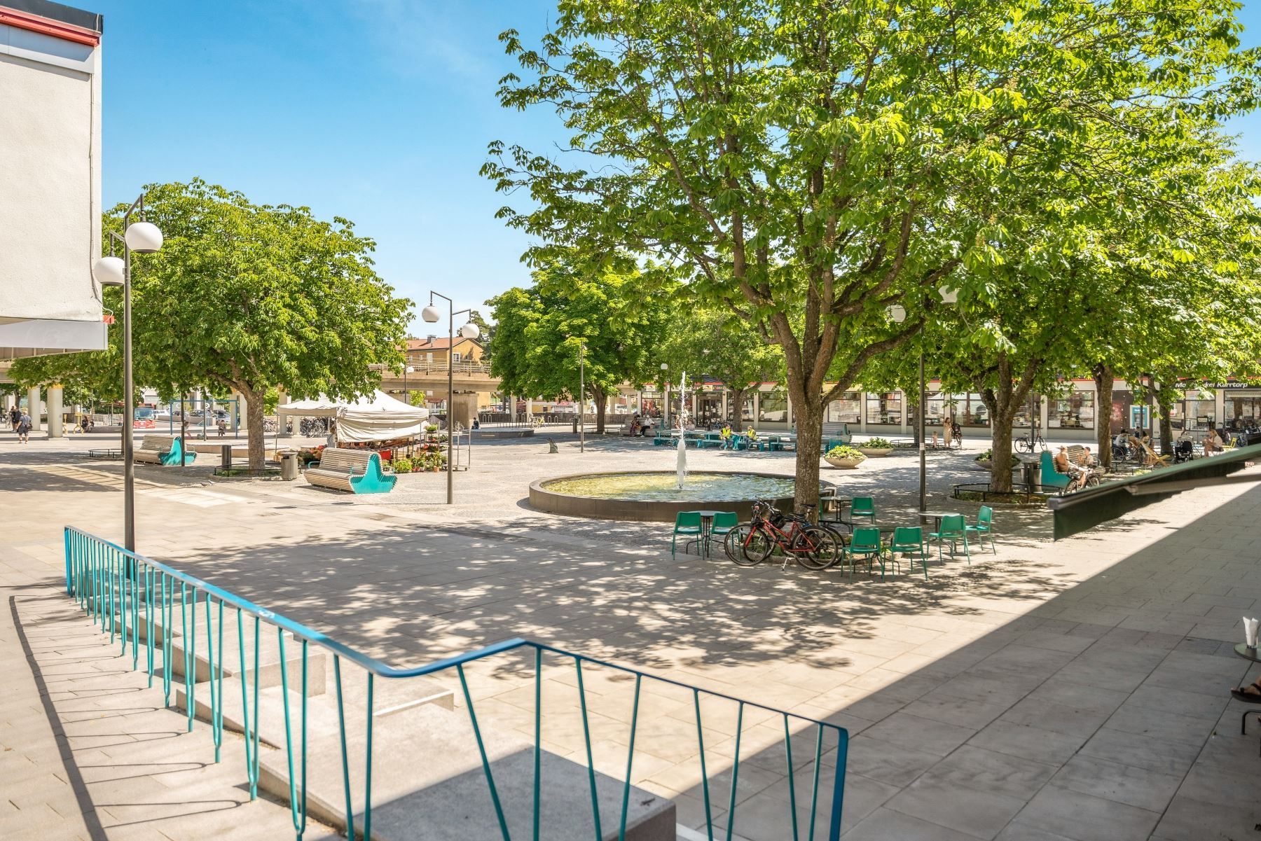Kärrtorps livliga torg
