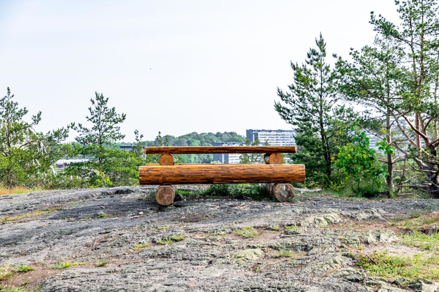 En av många naturnära platser i området