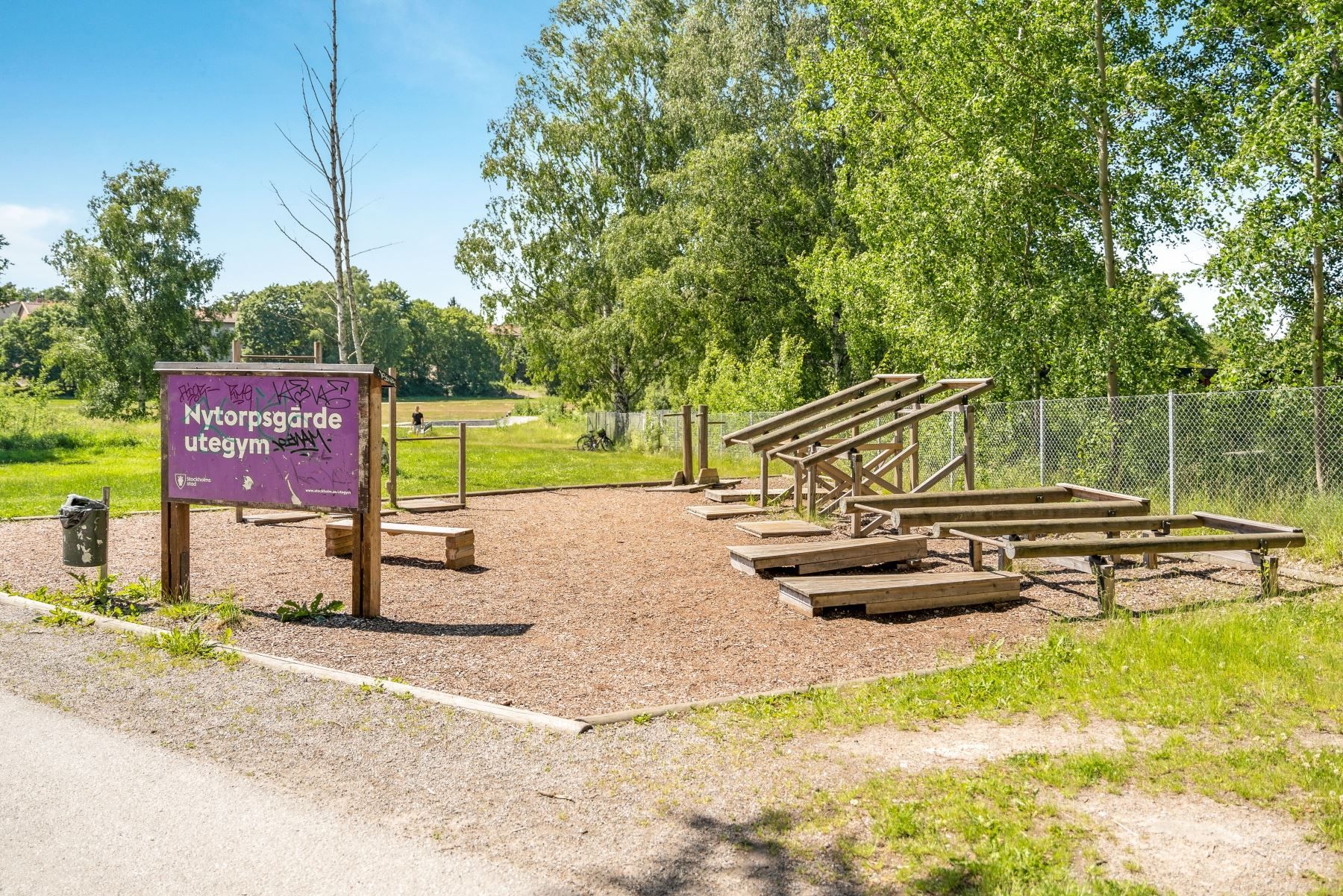 Utegymmet på Nytorps Gärde