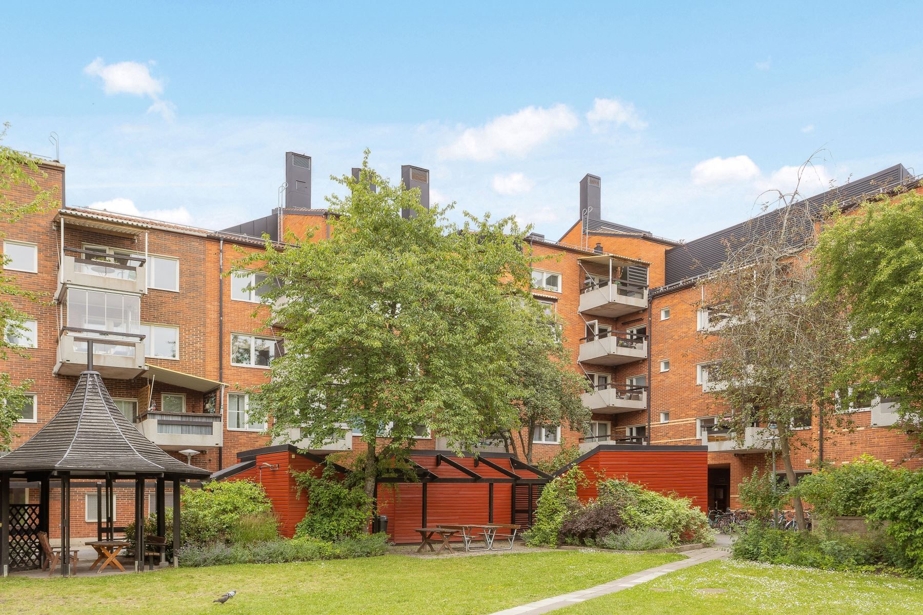 Föreningens innergård
