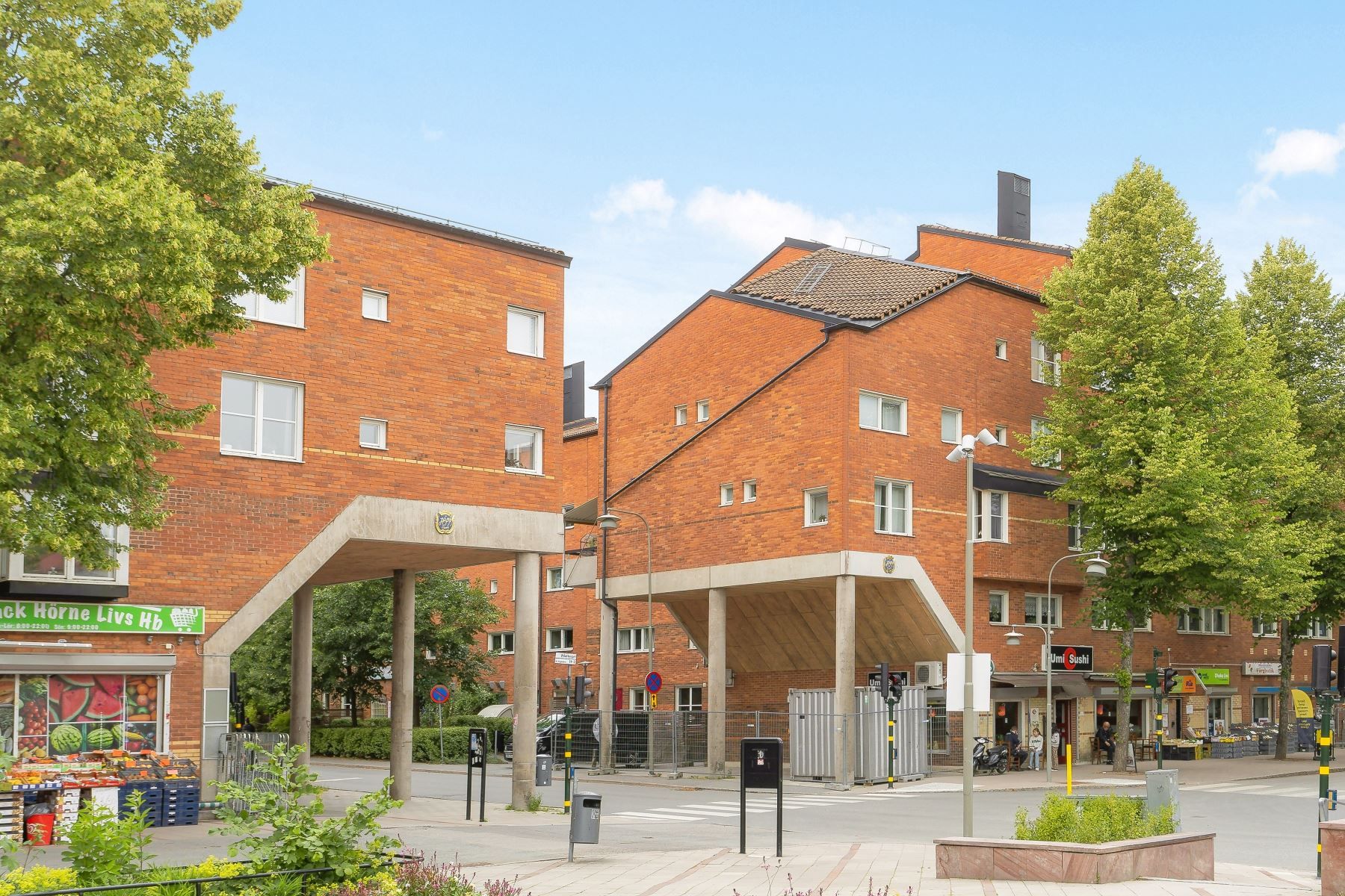 Pilottorget precis i närheten av bostaden