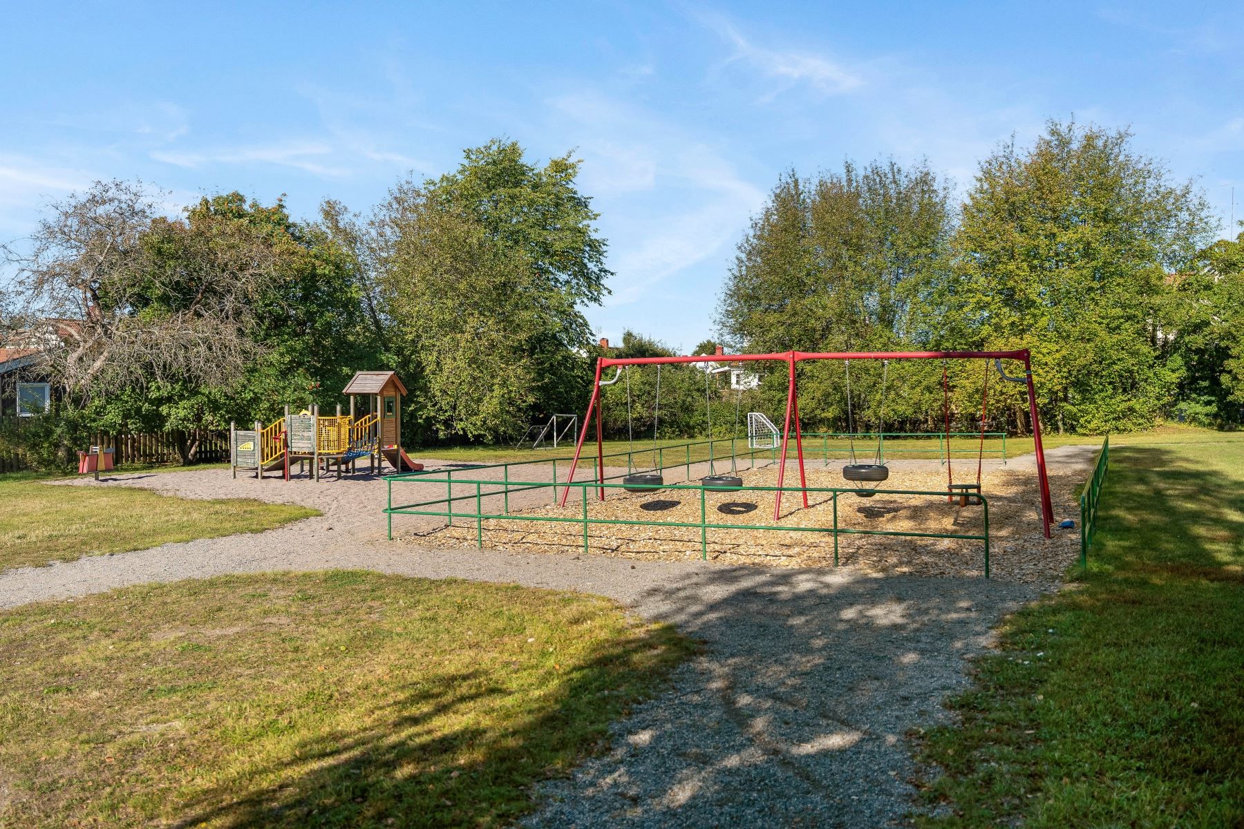 Lekplats i Runöparken