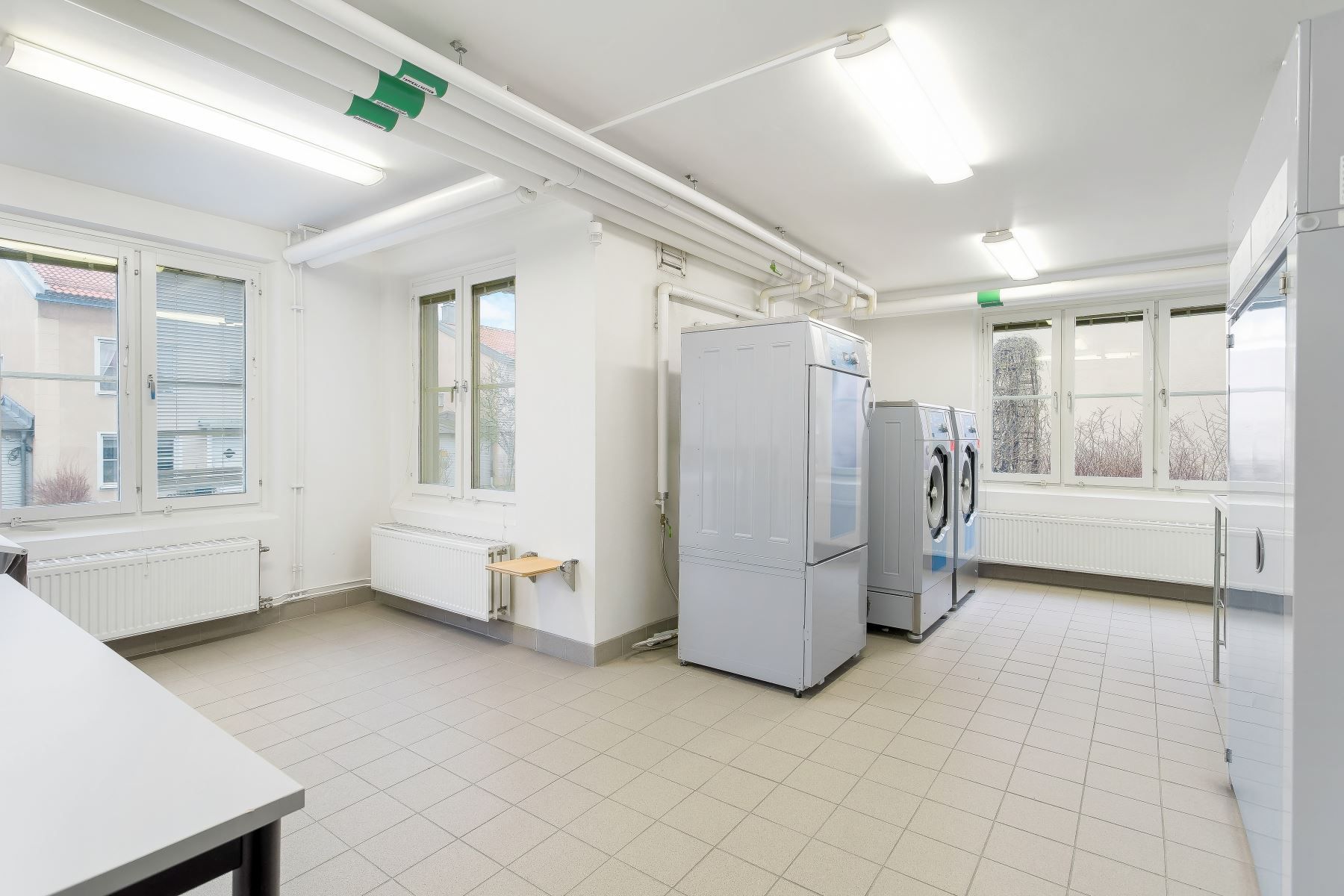 En av föreningens tvättstuga
