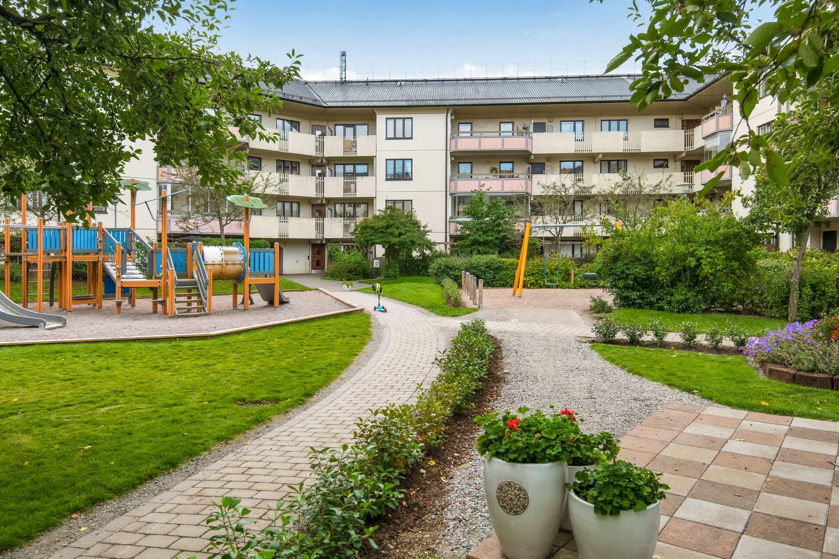 Föreningens innergård