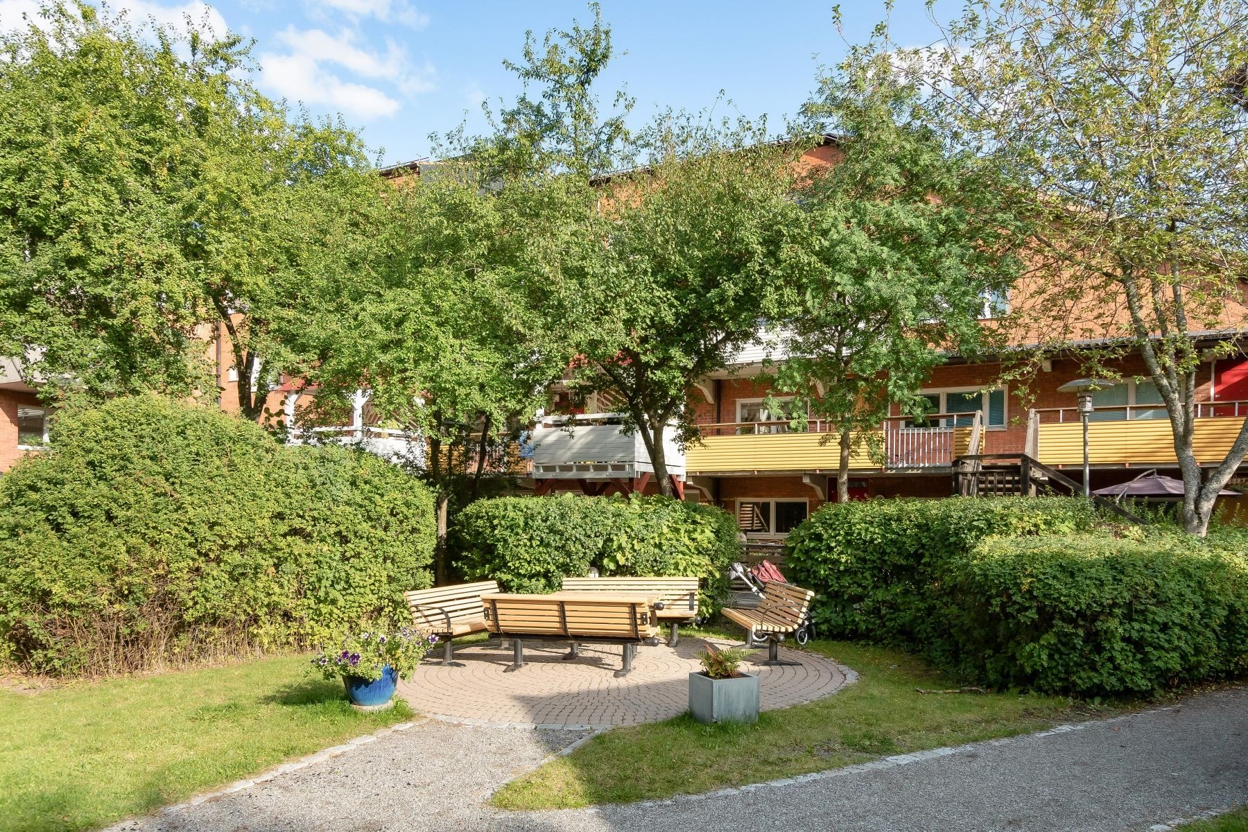 Föreningens innergård