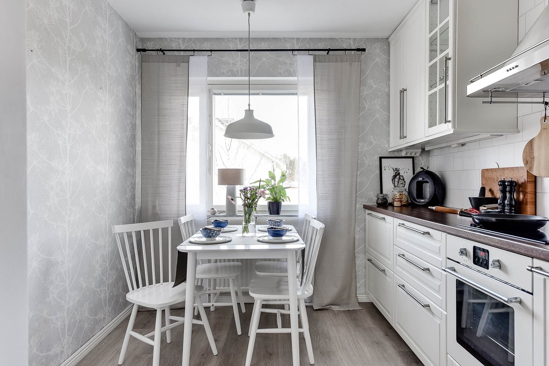 Kök med matplats