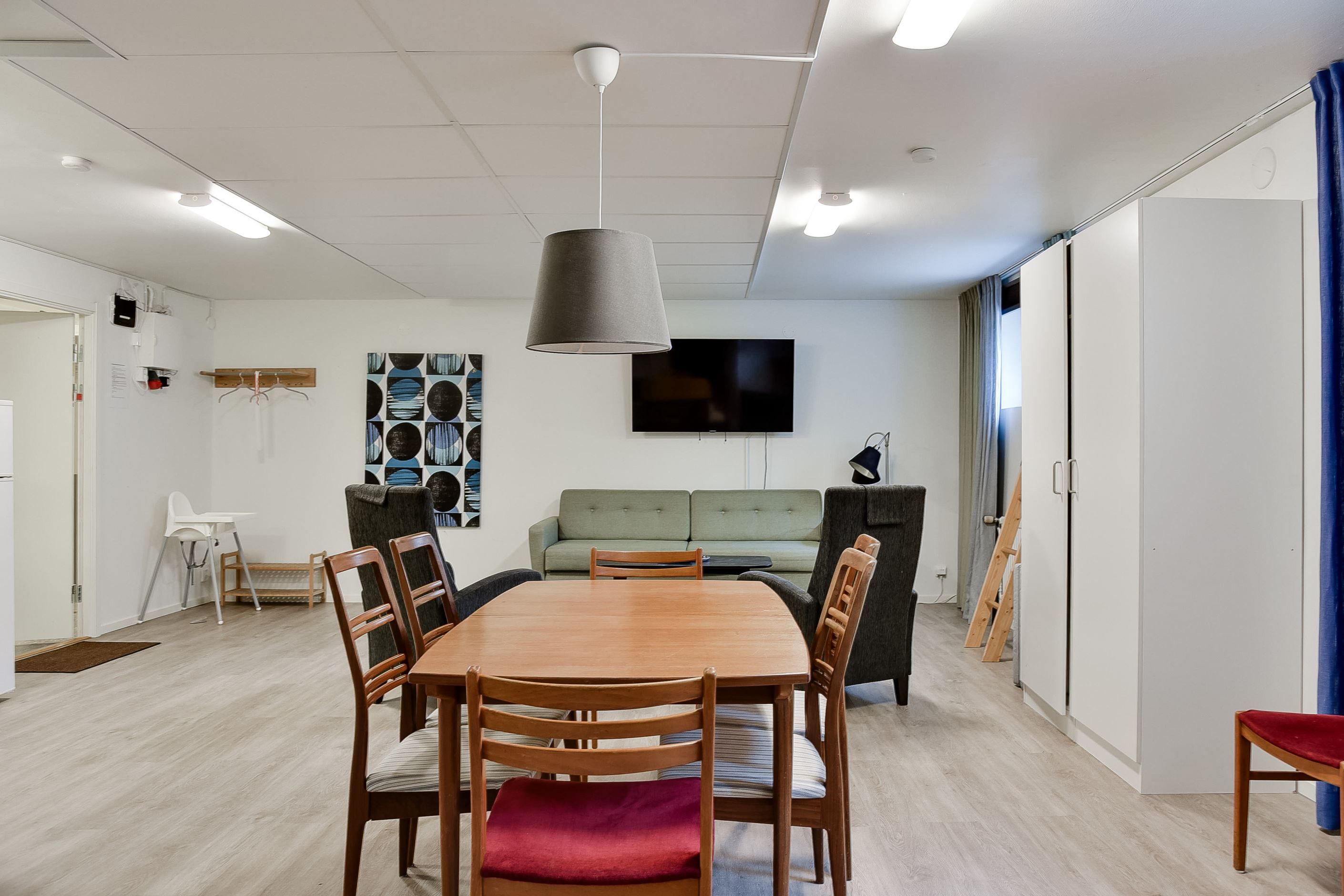 Föreningens samlingslokal och övernattningslägenhet