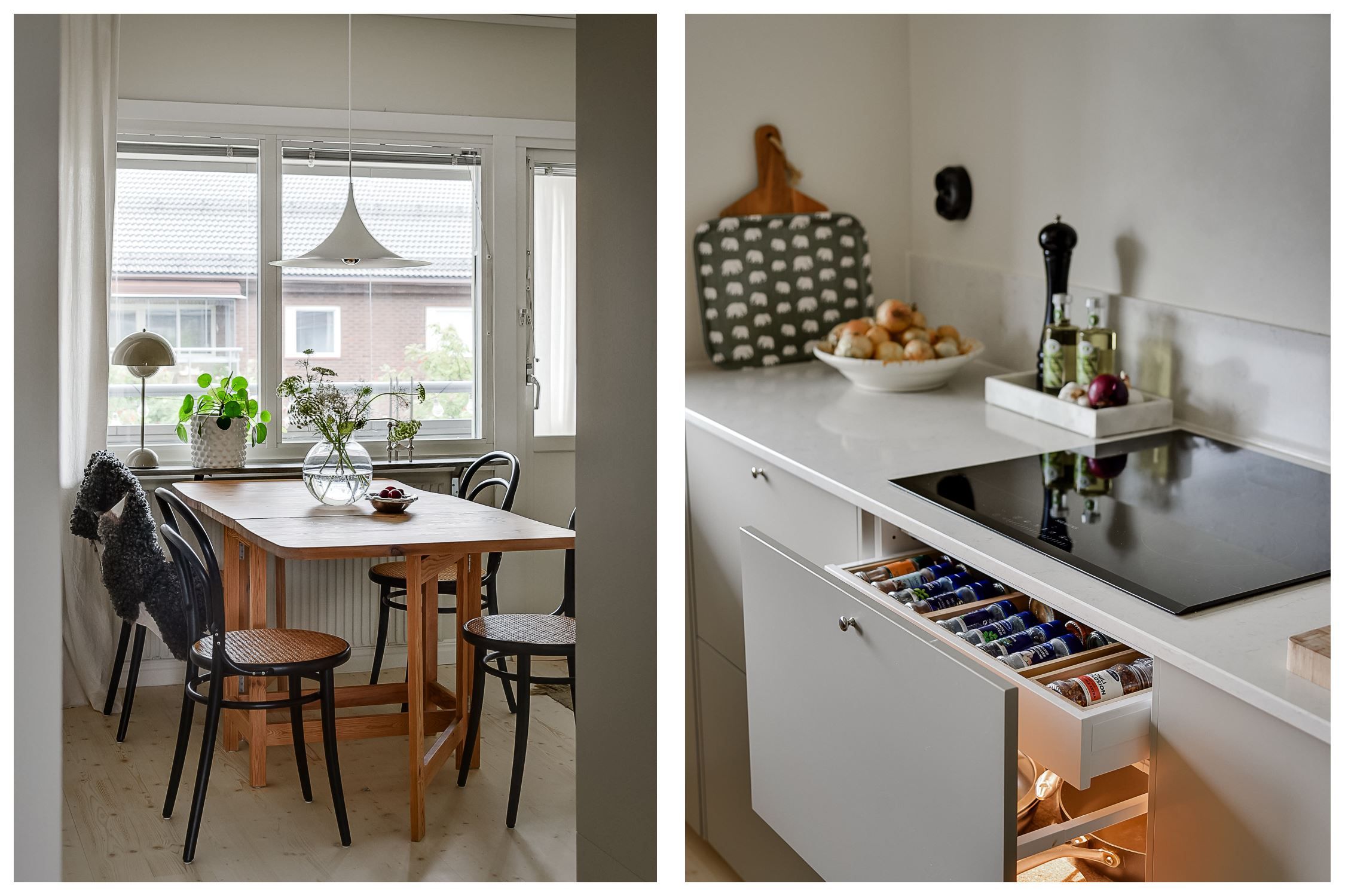Kök med matplats