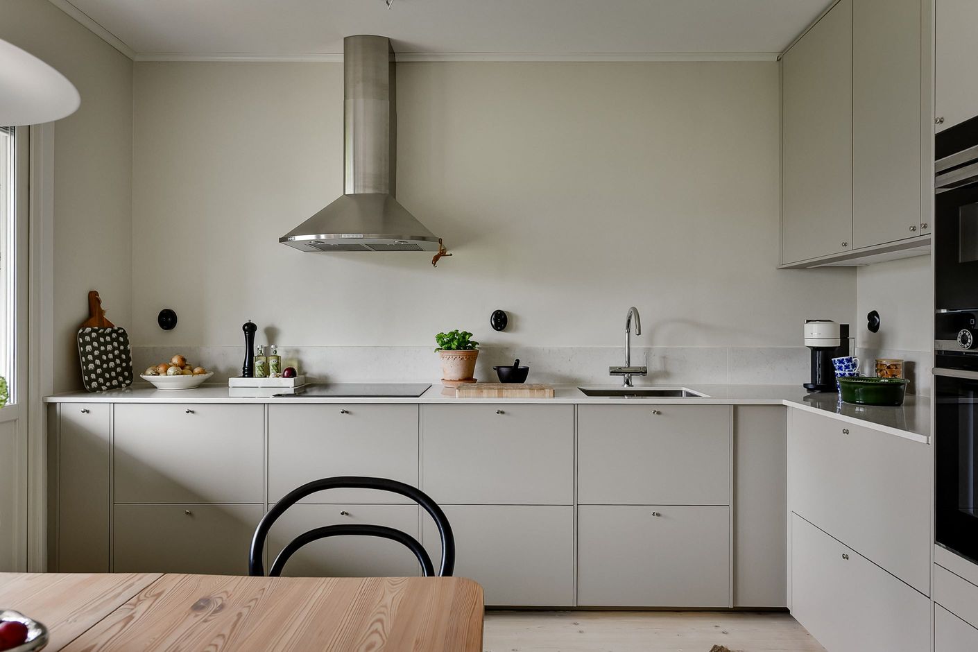 Kök med matplats