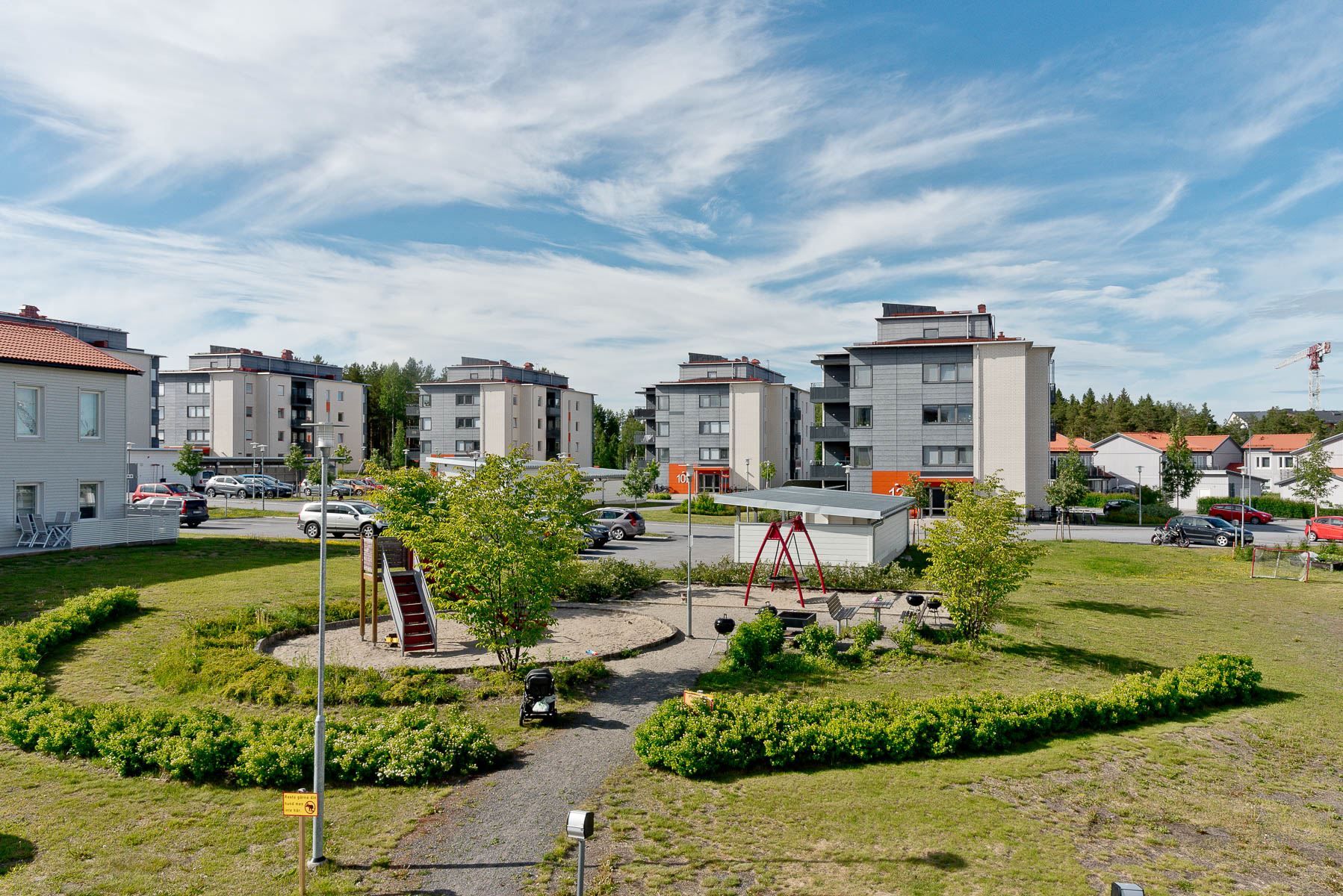 Utsikt (föreningens innergård)