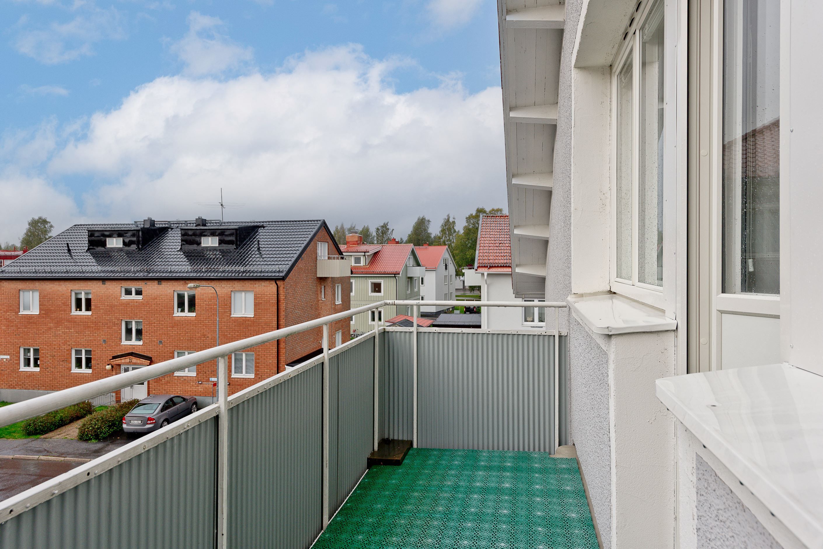 Balkong i söderläge