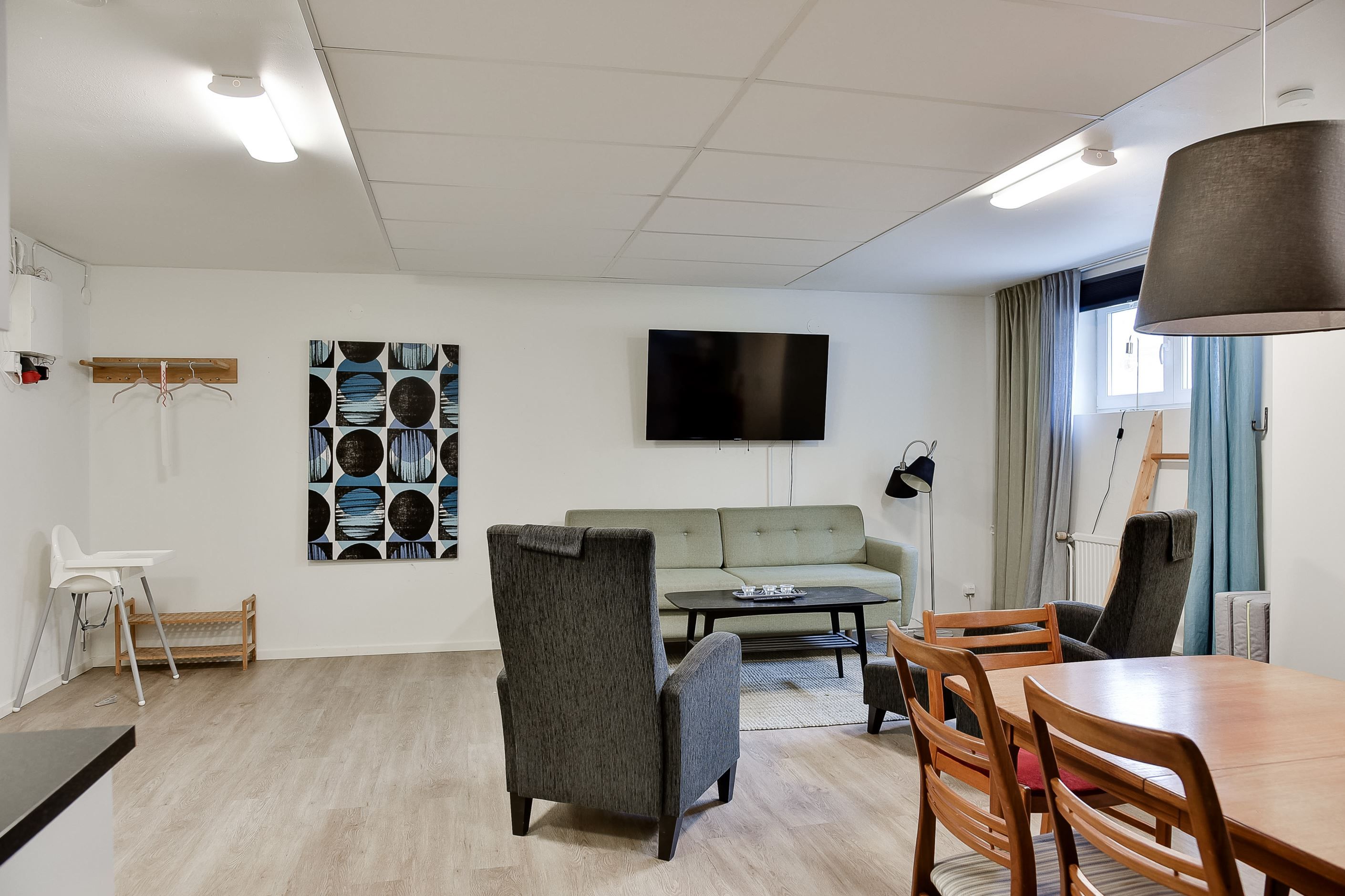 Föreningens samlingslokal och övernattningslägenhet