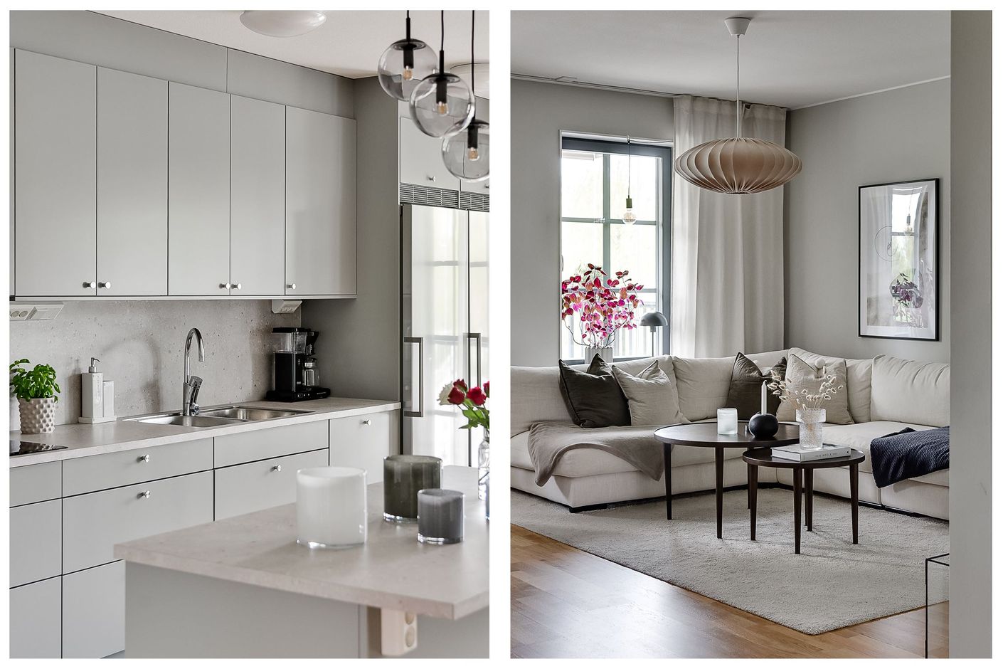 Detaljbild - Kök / Vardagsrum