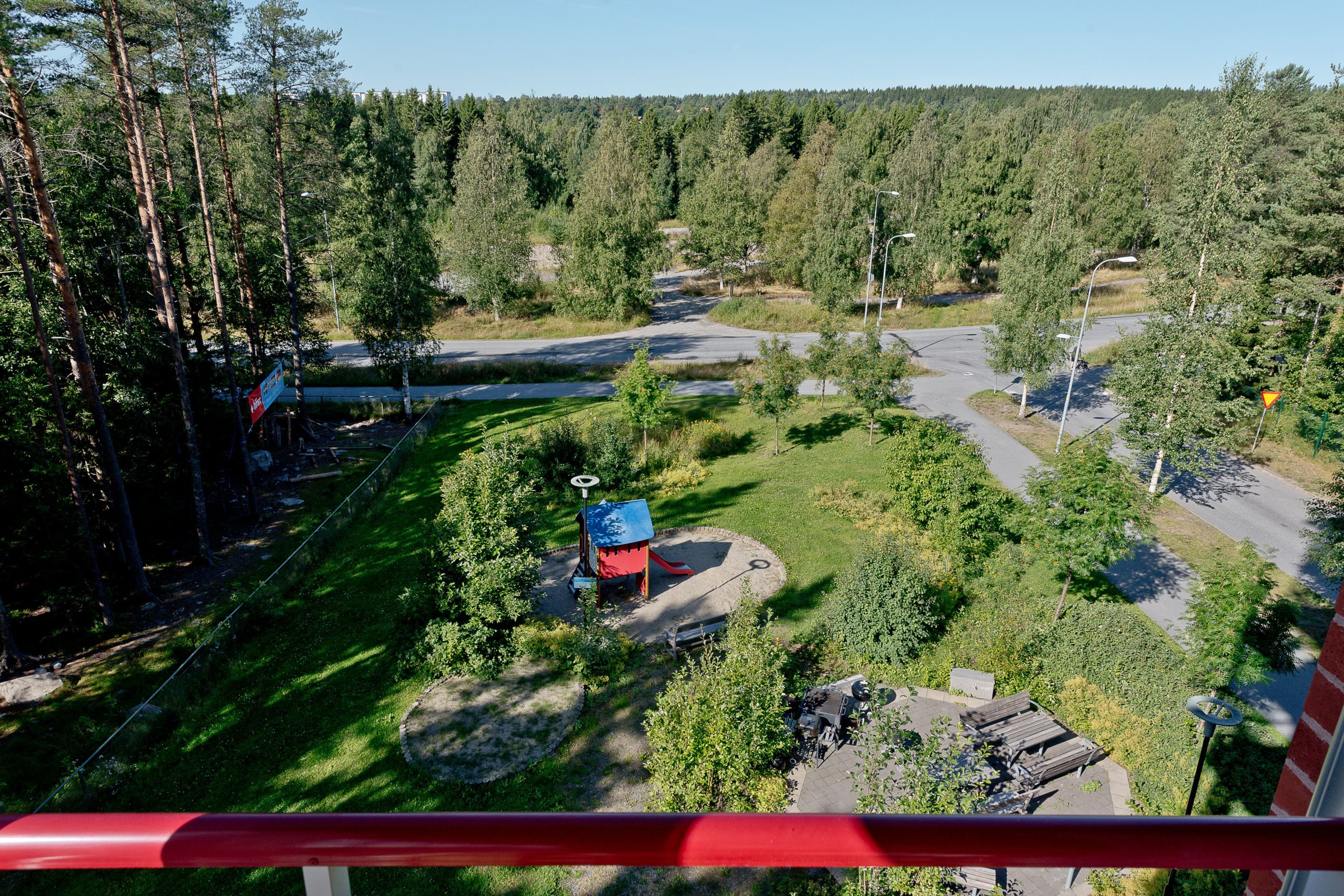 Gavelutsikt balkong