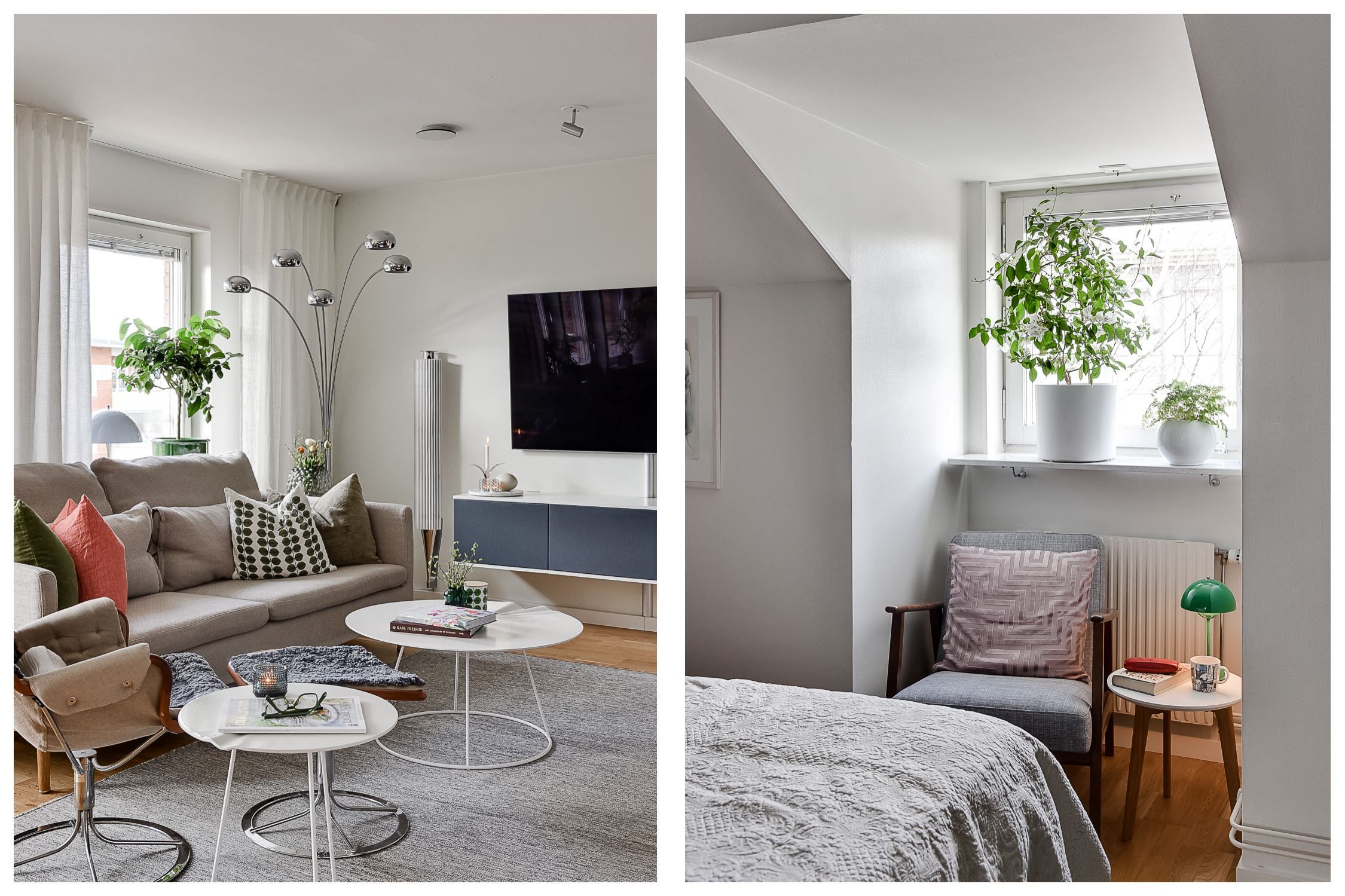 Detlajbild - Vardagsrum / Sovrum 2