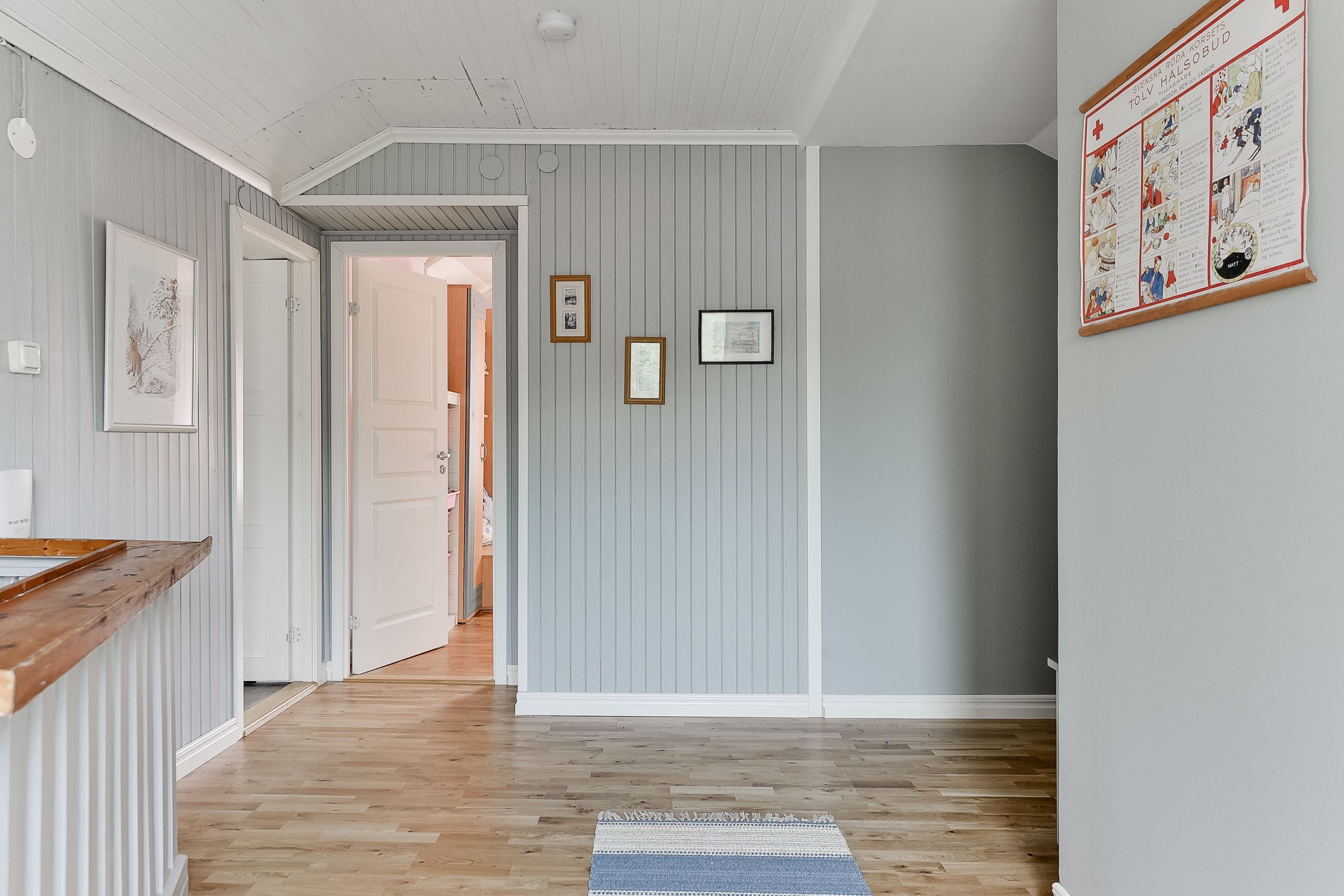 Övre plan - inre hall
