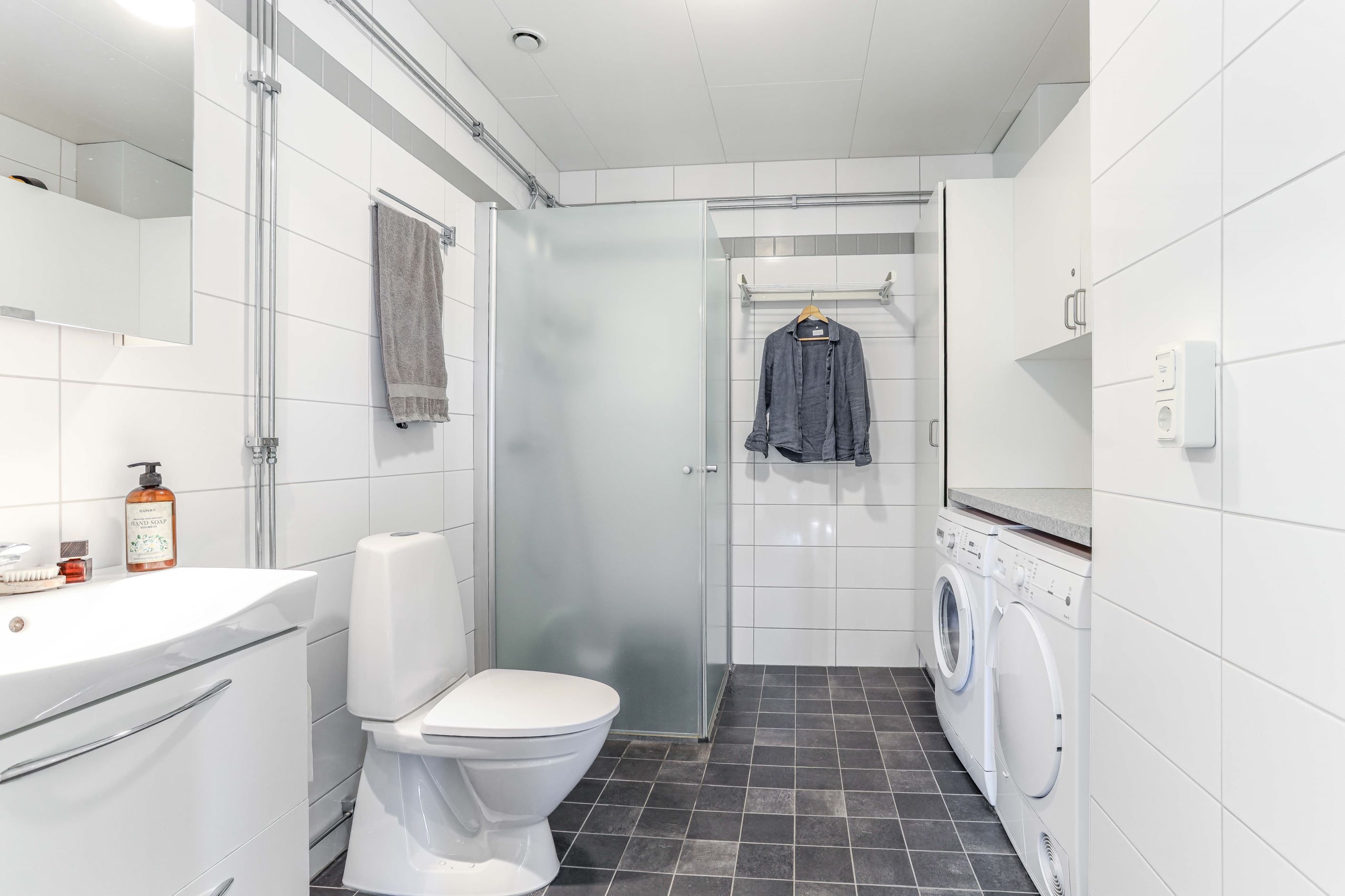 Wc/Dusch med Tvätt