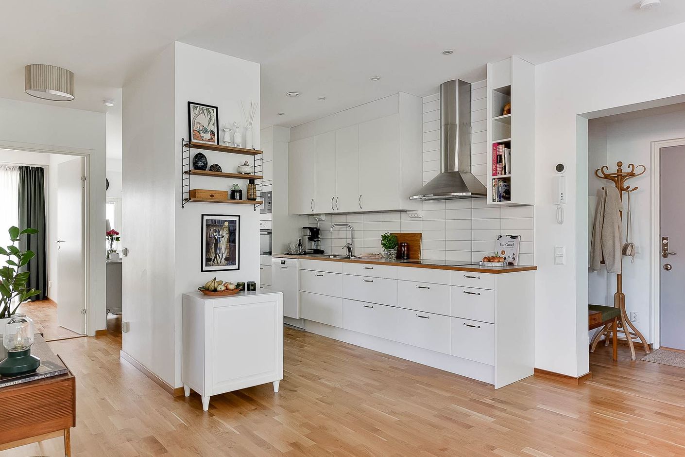 Kök med plats för matplats