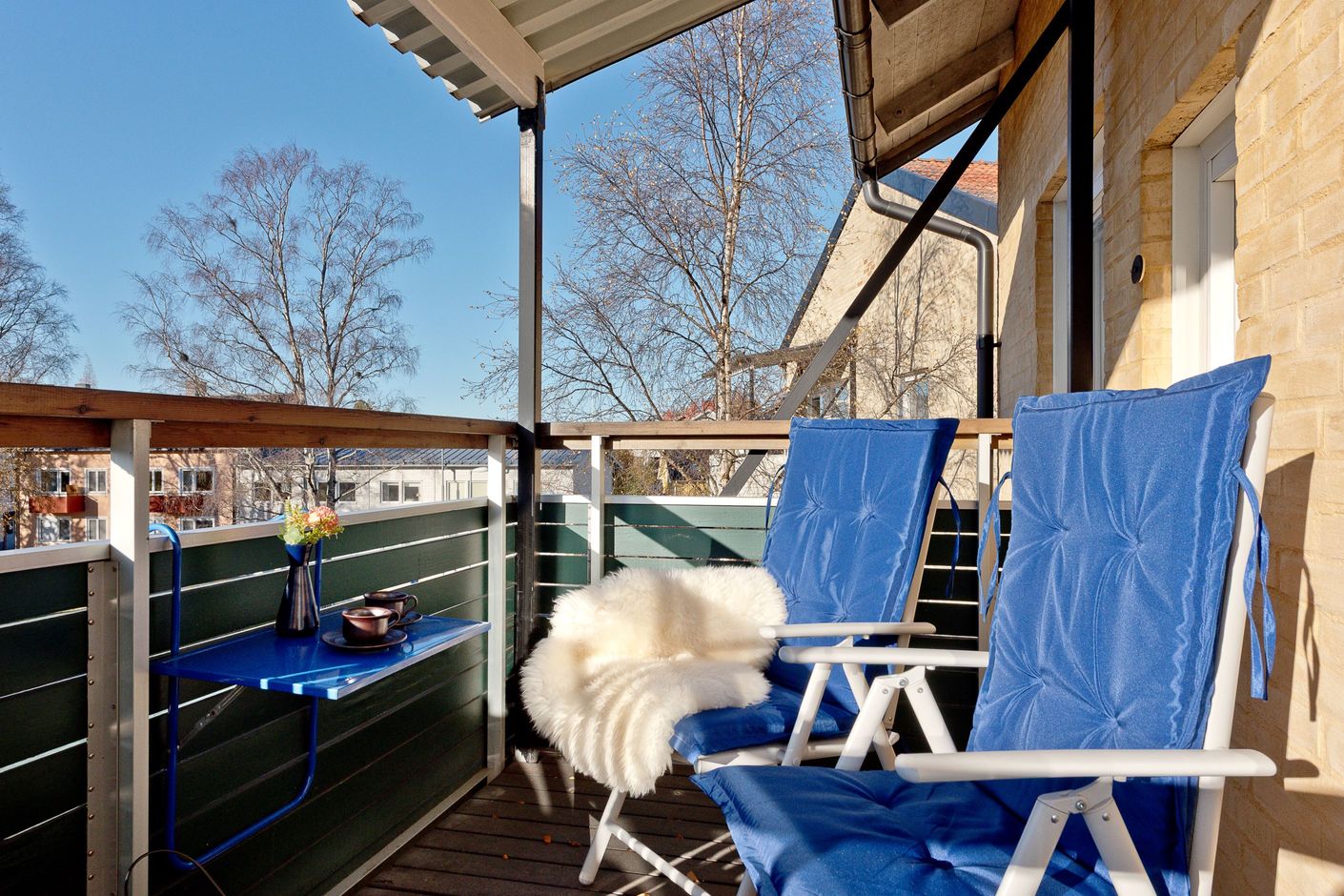 Balkong sydväst-läge