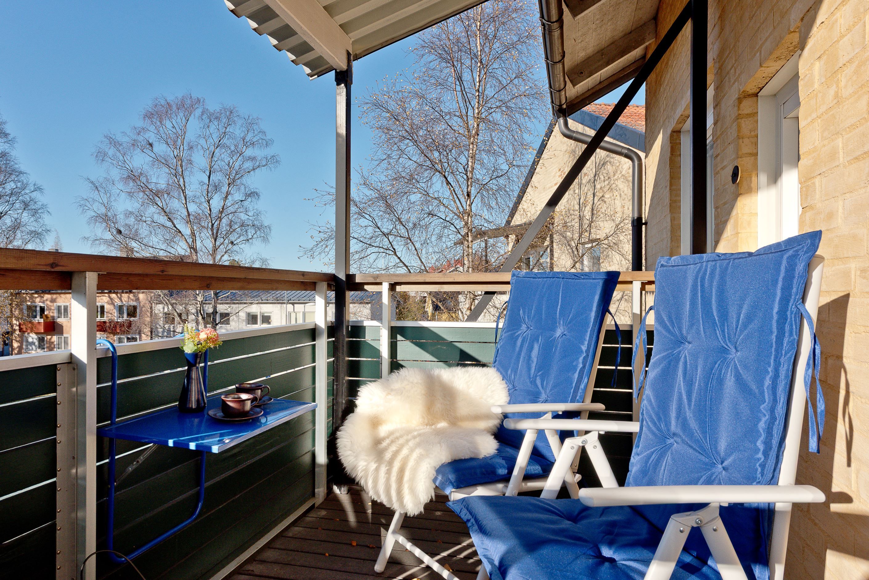 Balkong sydväst-läge