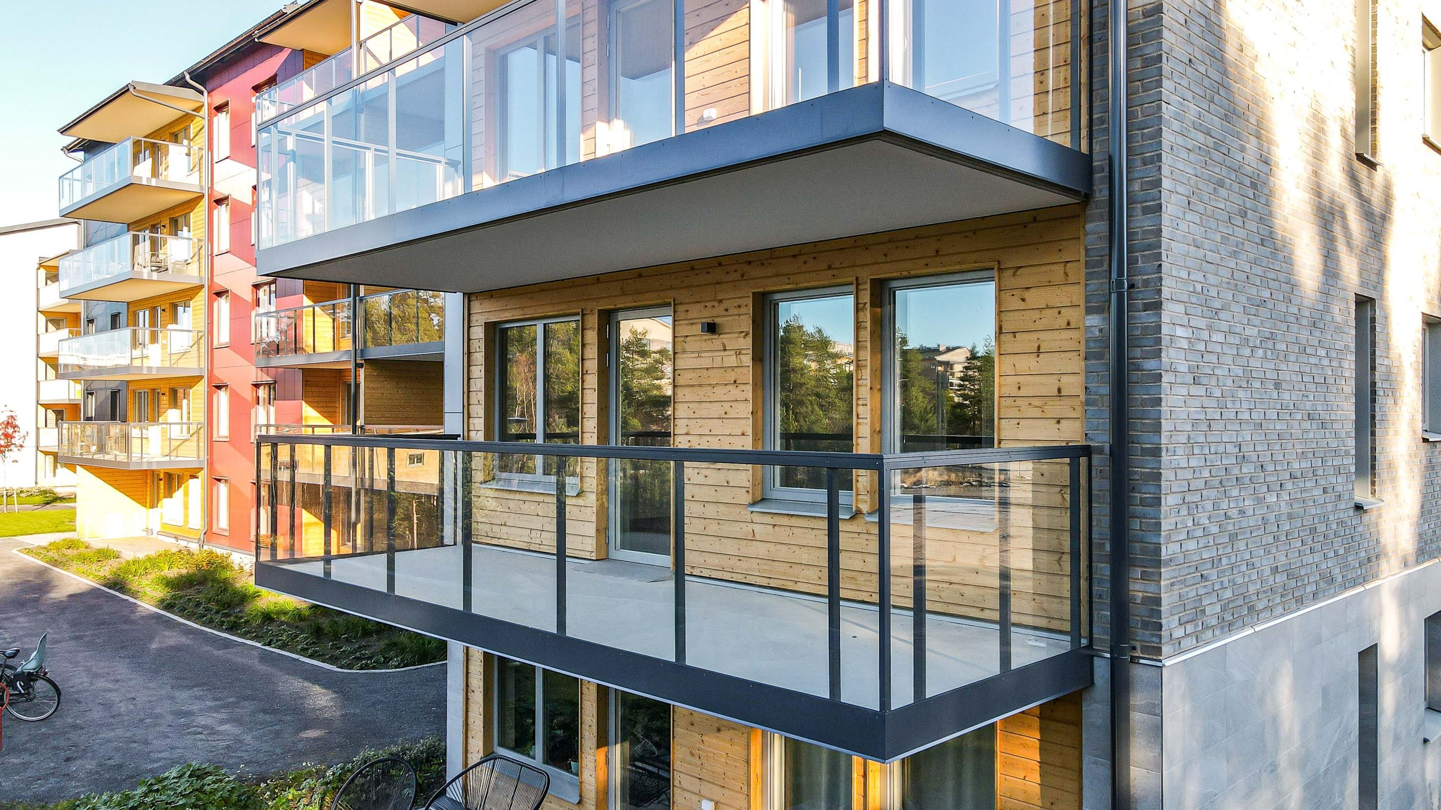 Balkong - västläge