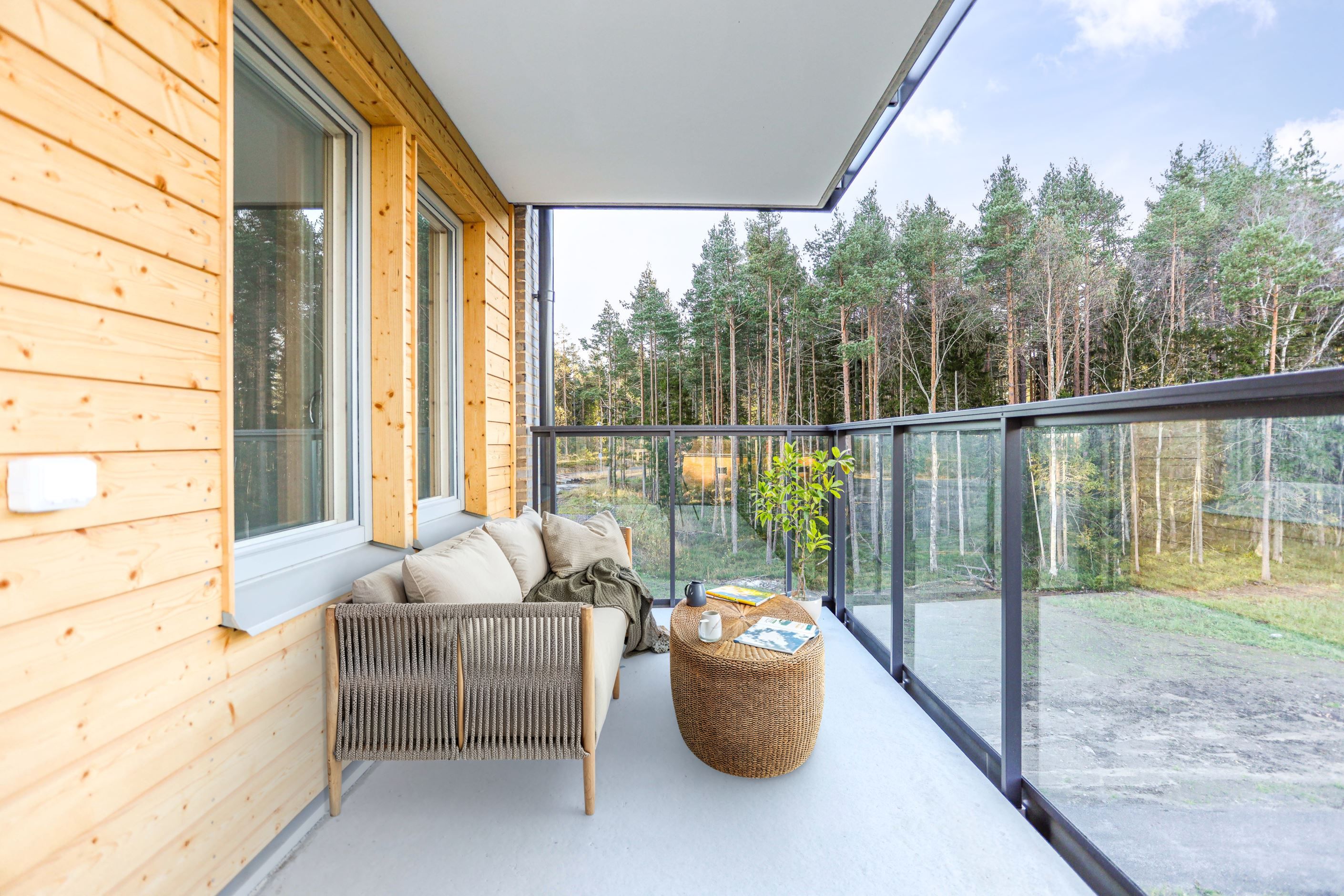 Balkong - västläge