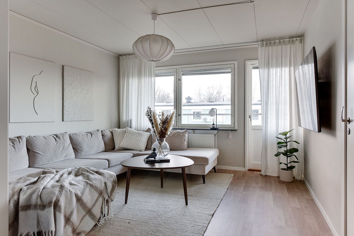 Vardagsrum - övre plan