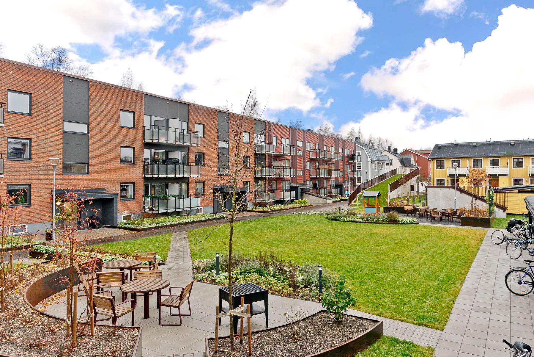 Innergård - sommarbild