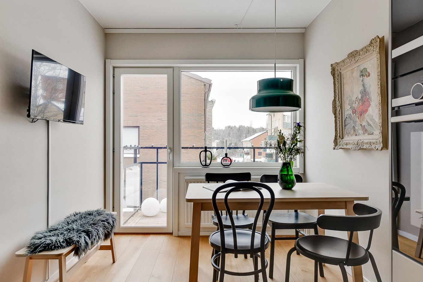 Kök med matplats